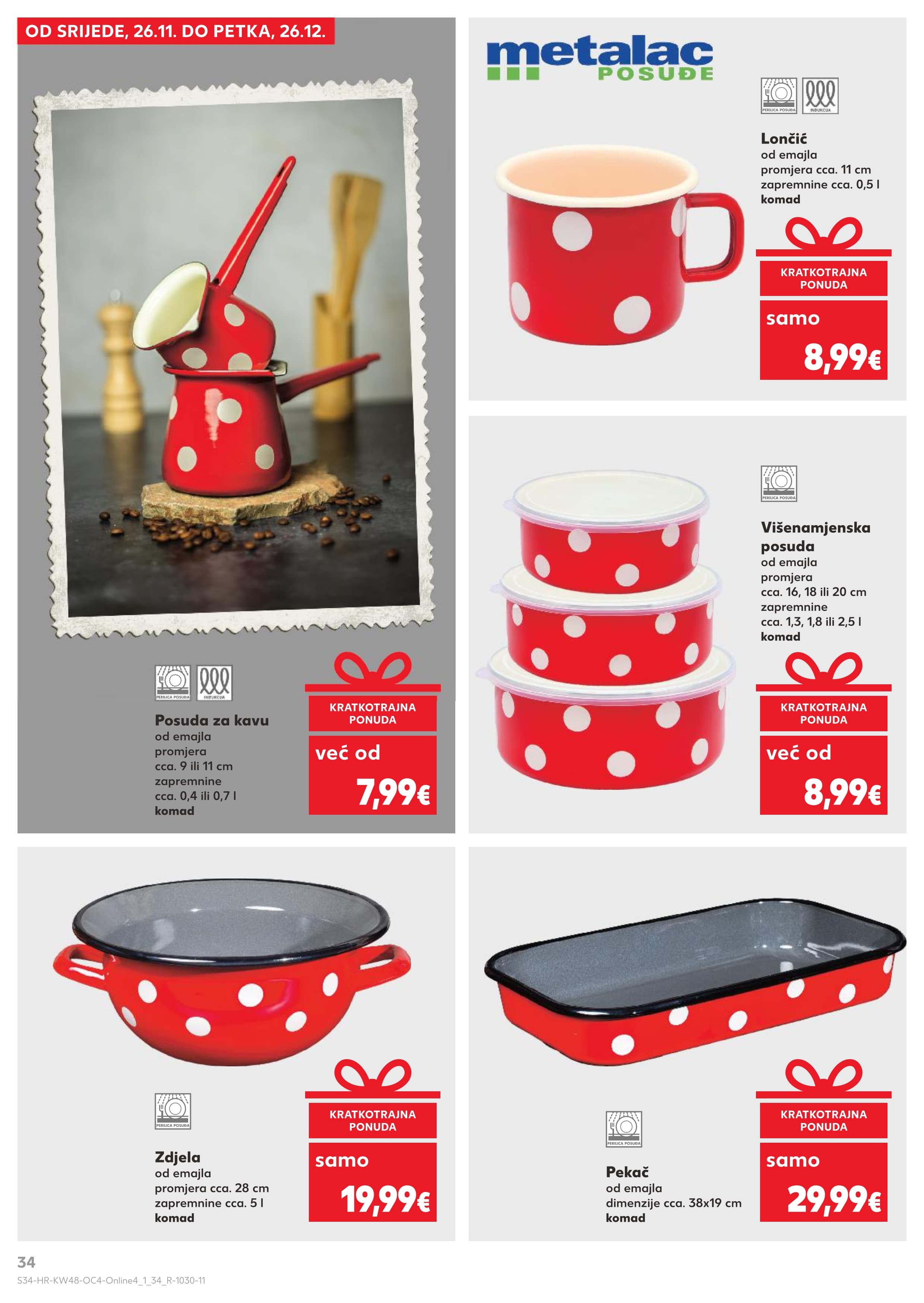 Stranica 34. Kaufland kataloga - Akcije od 26.11. do 26.12.2025.