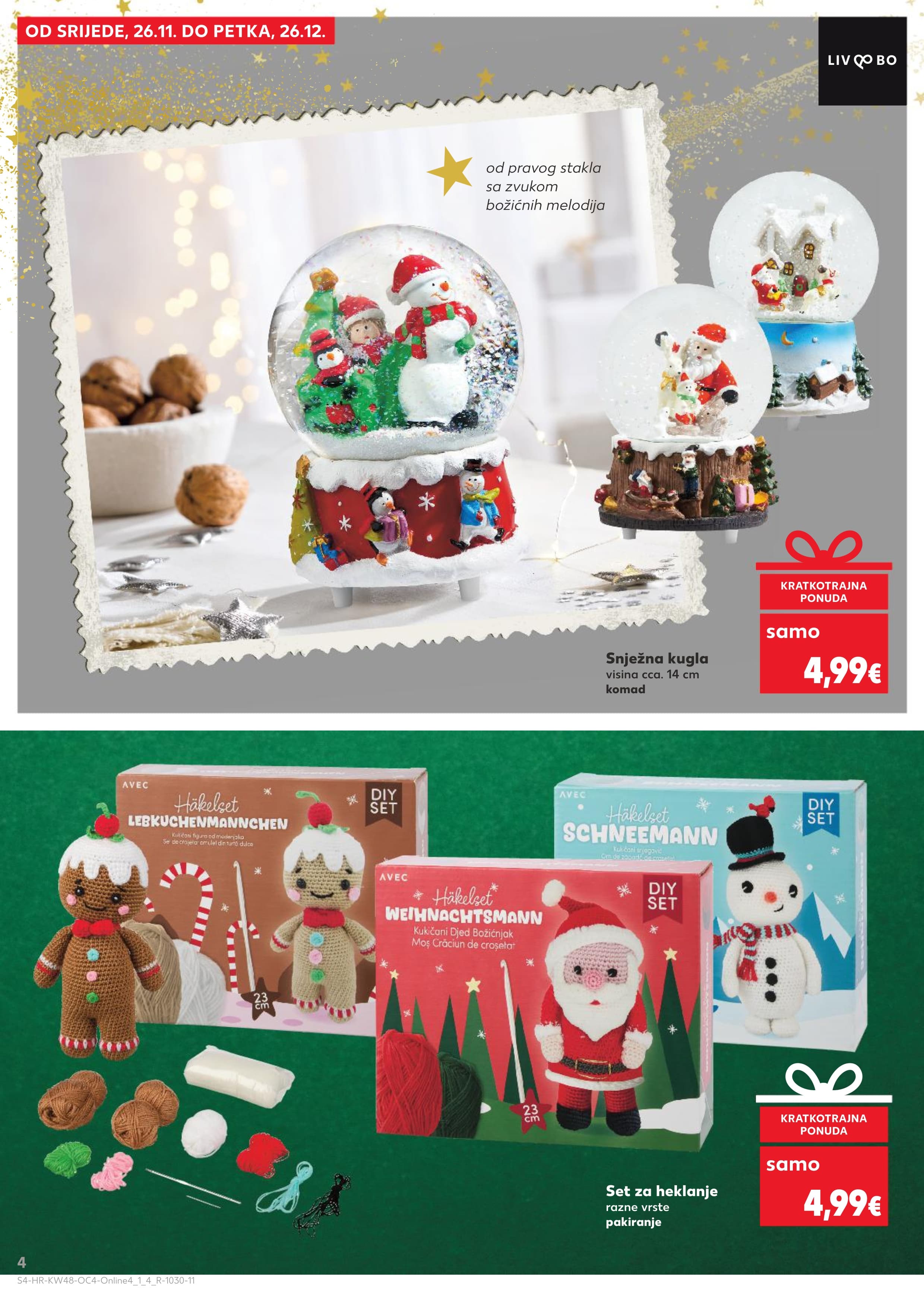 Stranica 4. Kaufland kataloga - Akcije od 26.11. do 26.12.2025.