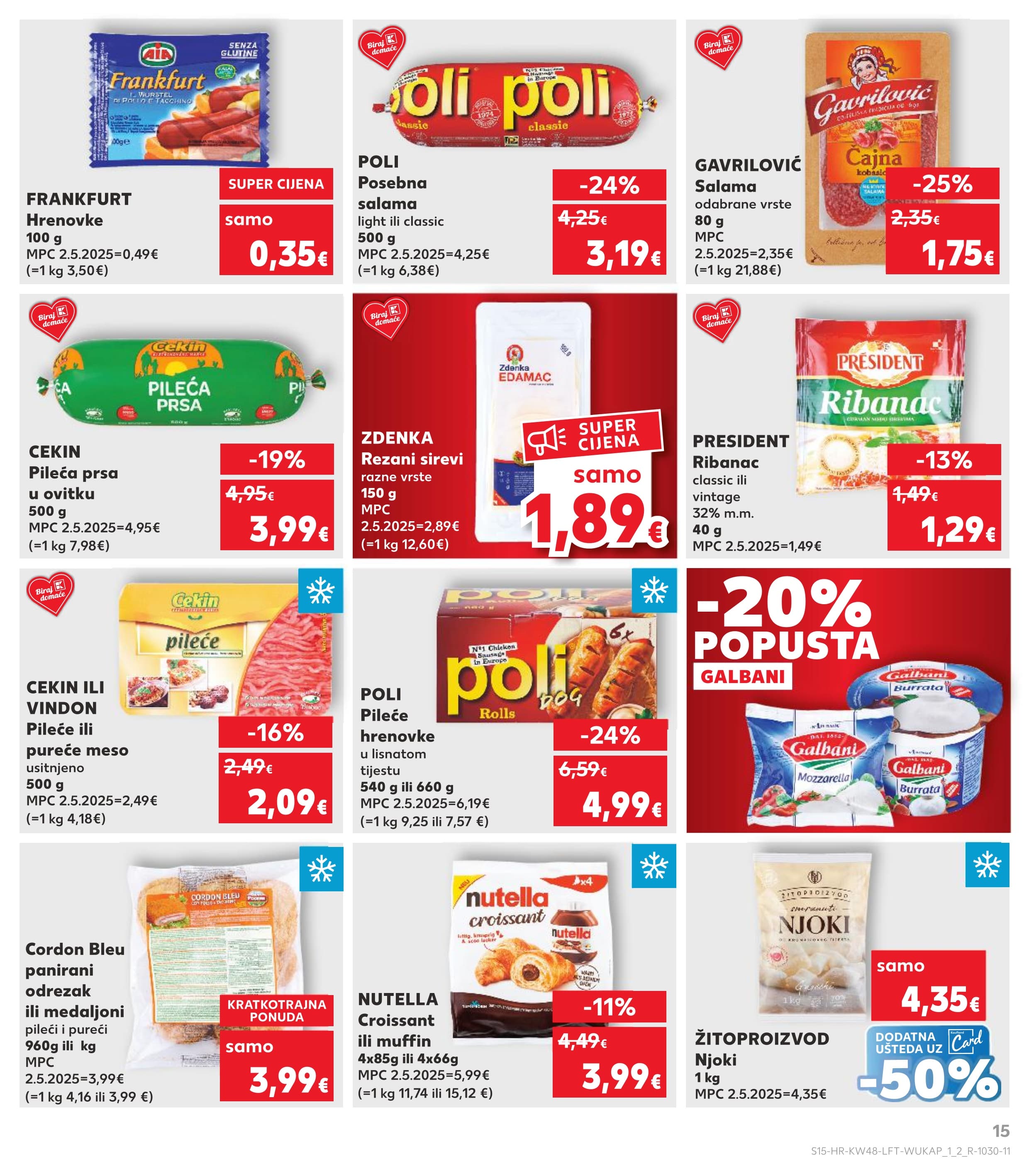 Stranica 15. Kaufland kataloga - od 26.11. do 02.12.2025.