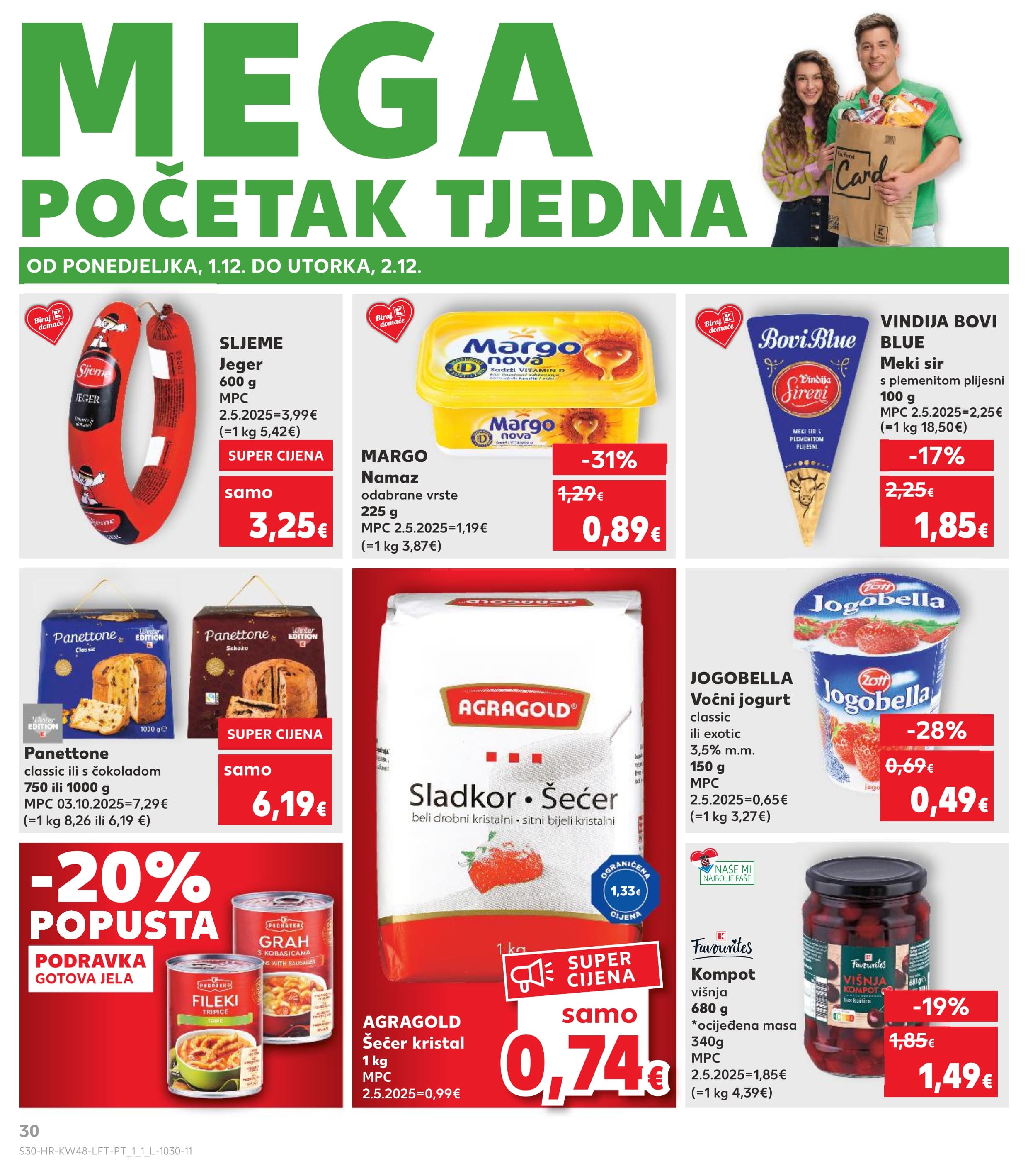 Stranica 30. Kaufland kataloga - od 26.11. do 02.12.2025.