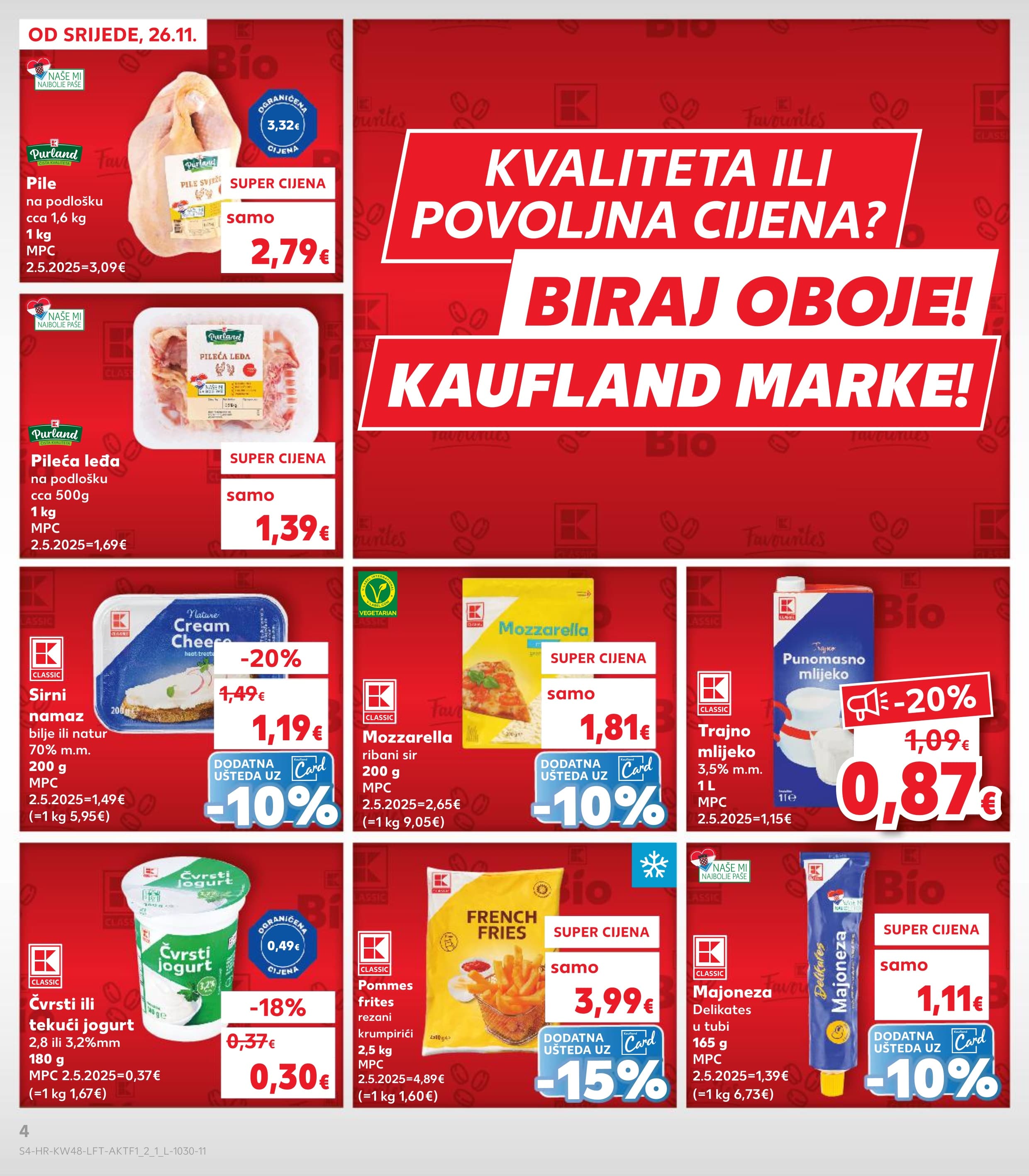 Stranica 4. Kaufland kataloga - od 26.11. do 02.12.2025.