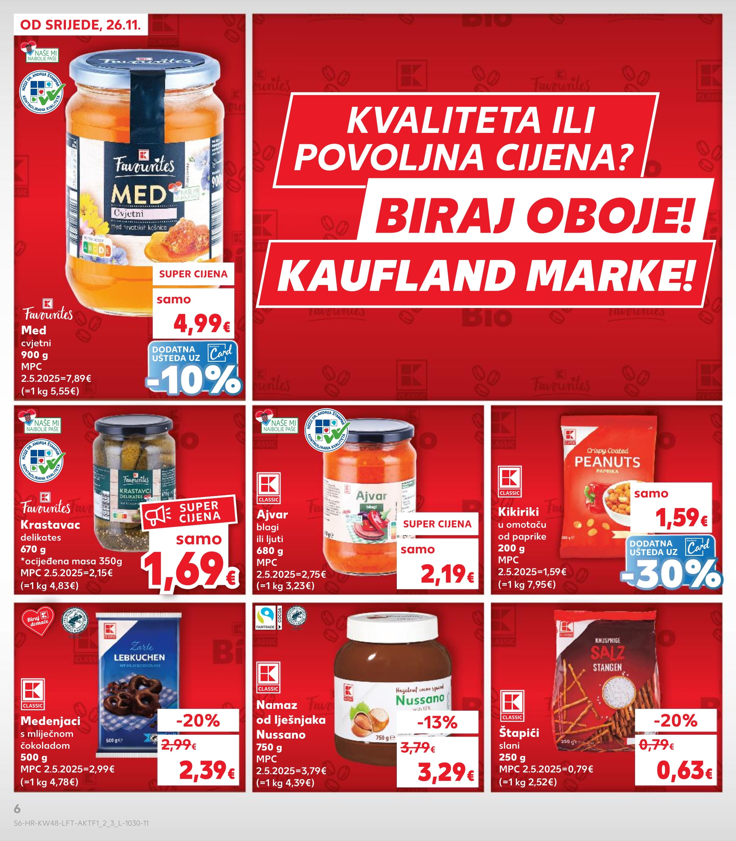 Stranica 6. Kaufland kataloga - od 26.11. do 02.12.2025.