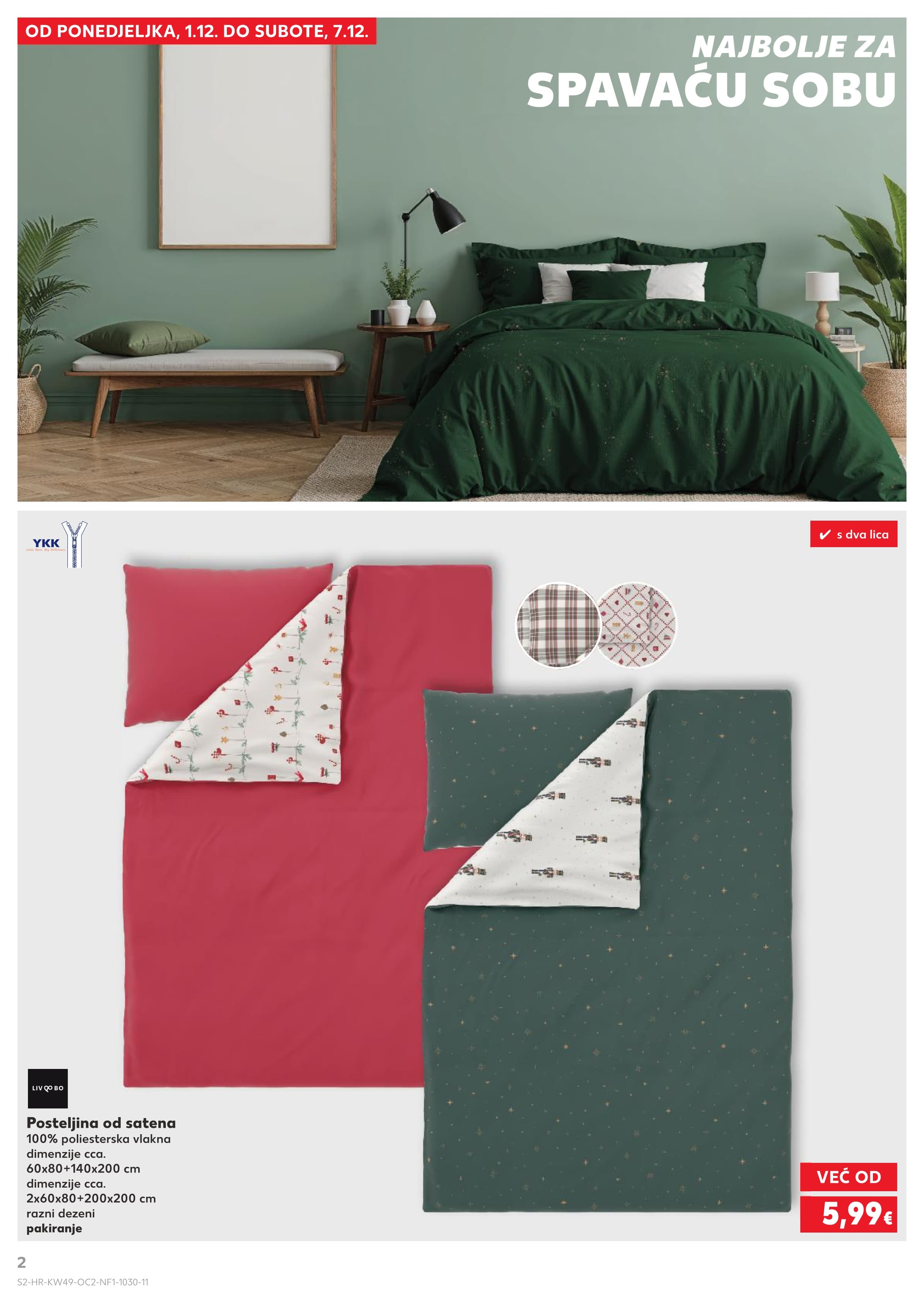 Stranica 2. Kaufland kataloga - Akcije od 03.12. do 09.12.2025.