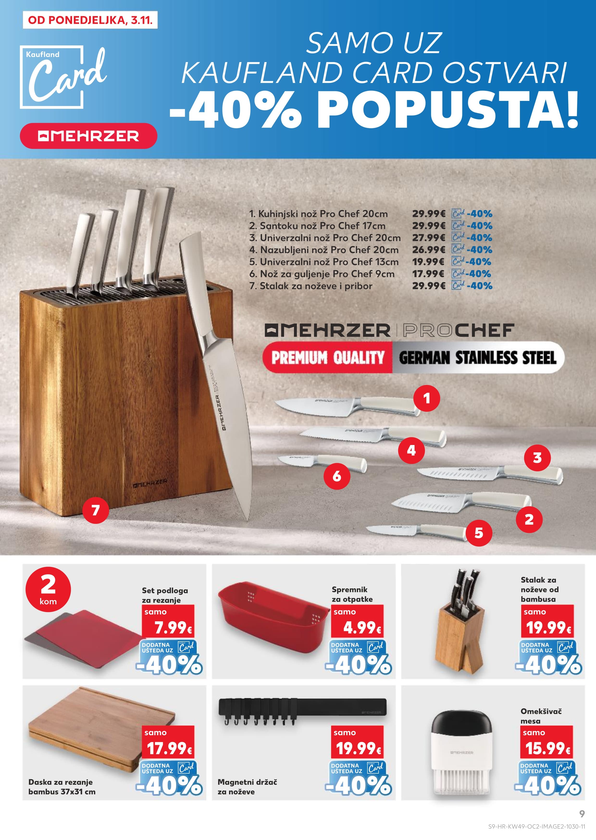 Stranica 9. Kaufland kataloga - Akcije od 03.12. do 09.12.2025.