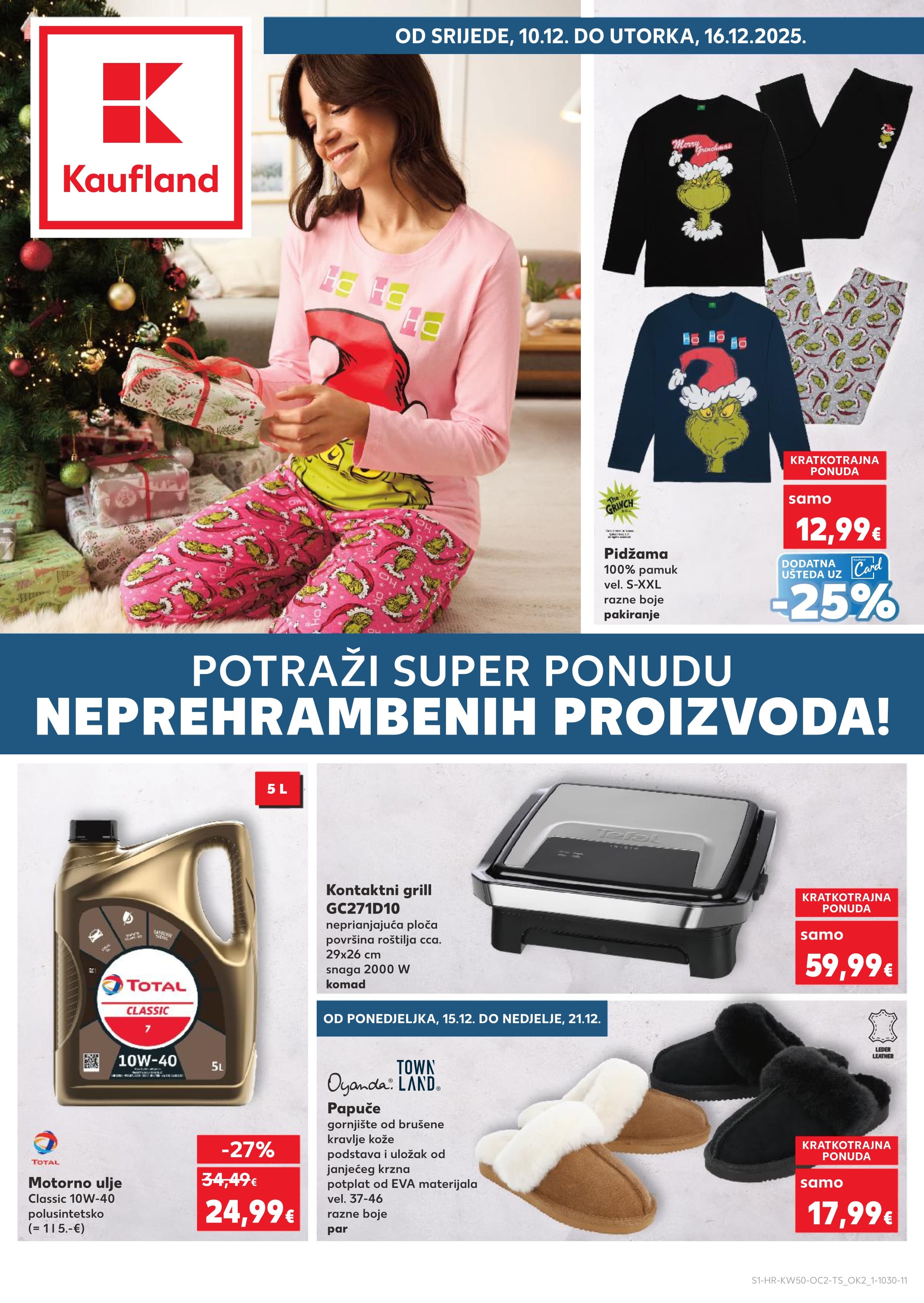 Stranica 1. Kaufland kataloga - Akcije od 10.12. do 16.12.2025.