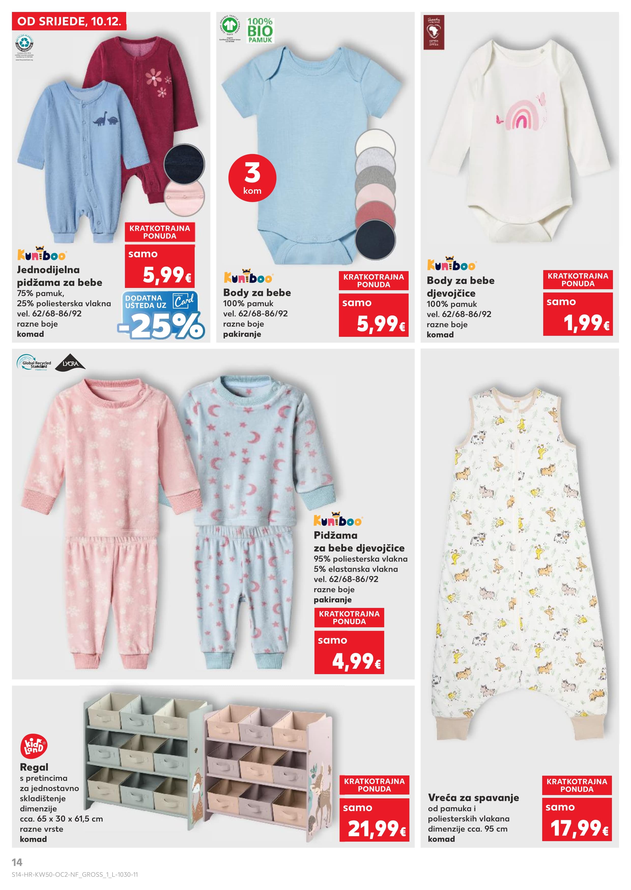 Stranica 14. Kaufland kataloga - Akcije od 10.12. do 16.12.2025.