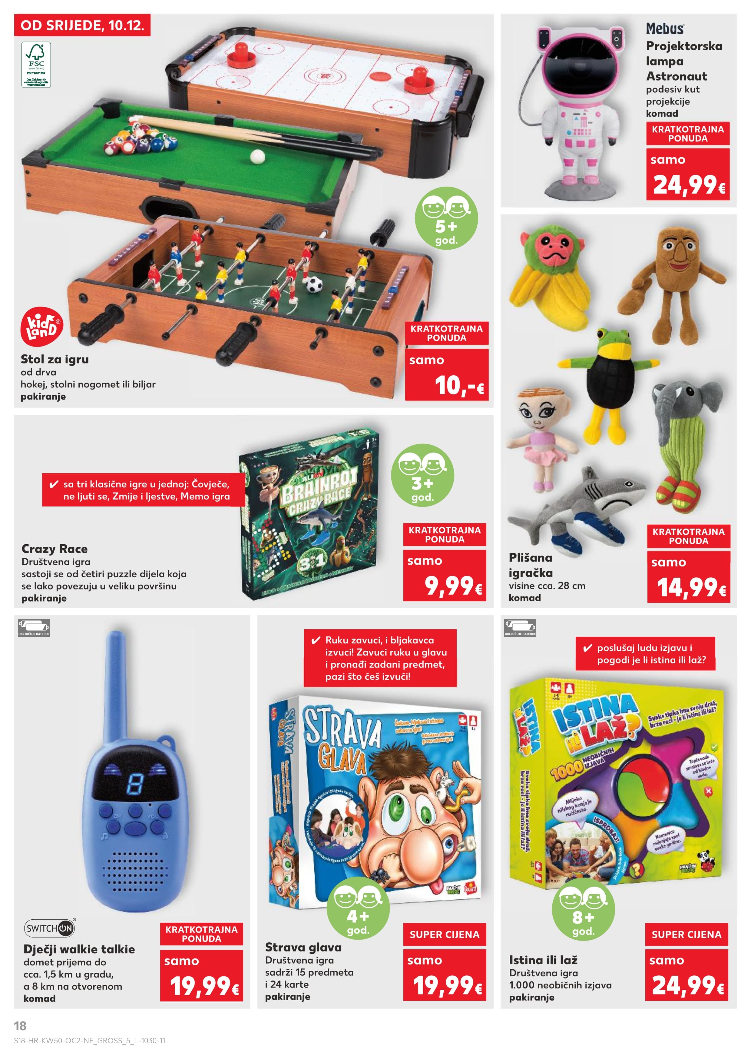 Stranica 18. Kaufland kataloga - Akcije od 10.12. do 16.12.2025.