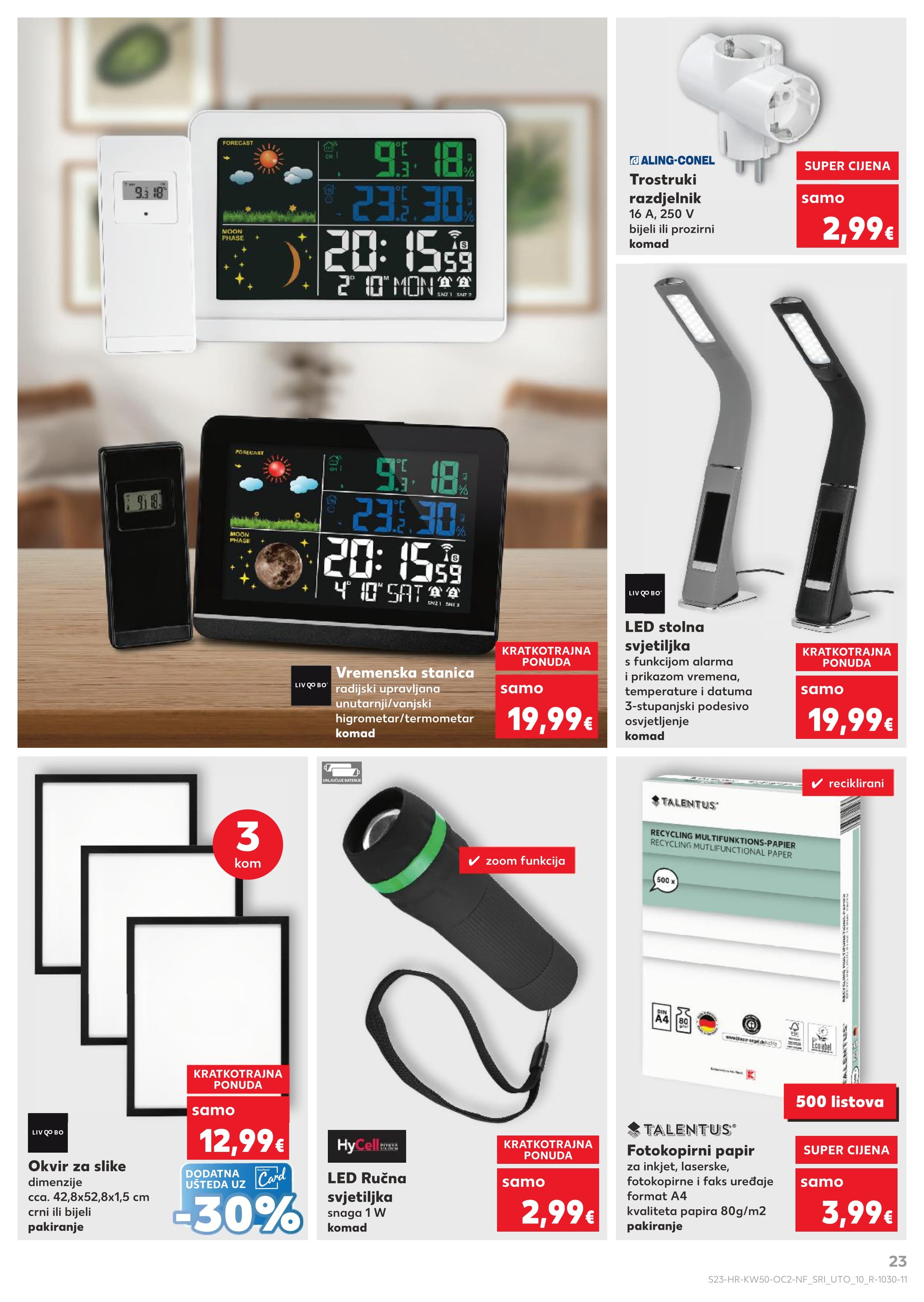 Stranica 23. Kaufland kataloga - Akcije od 10.12. do 16.12.2025.
