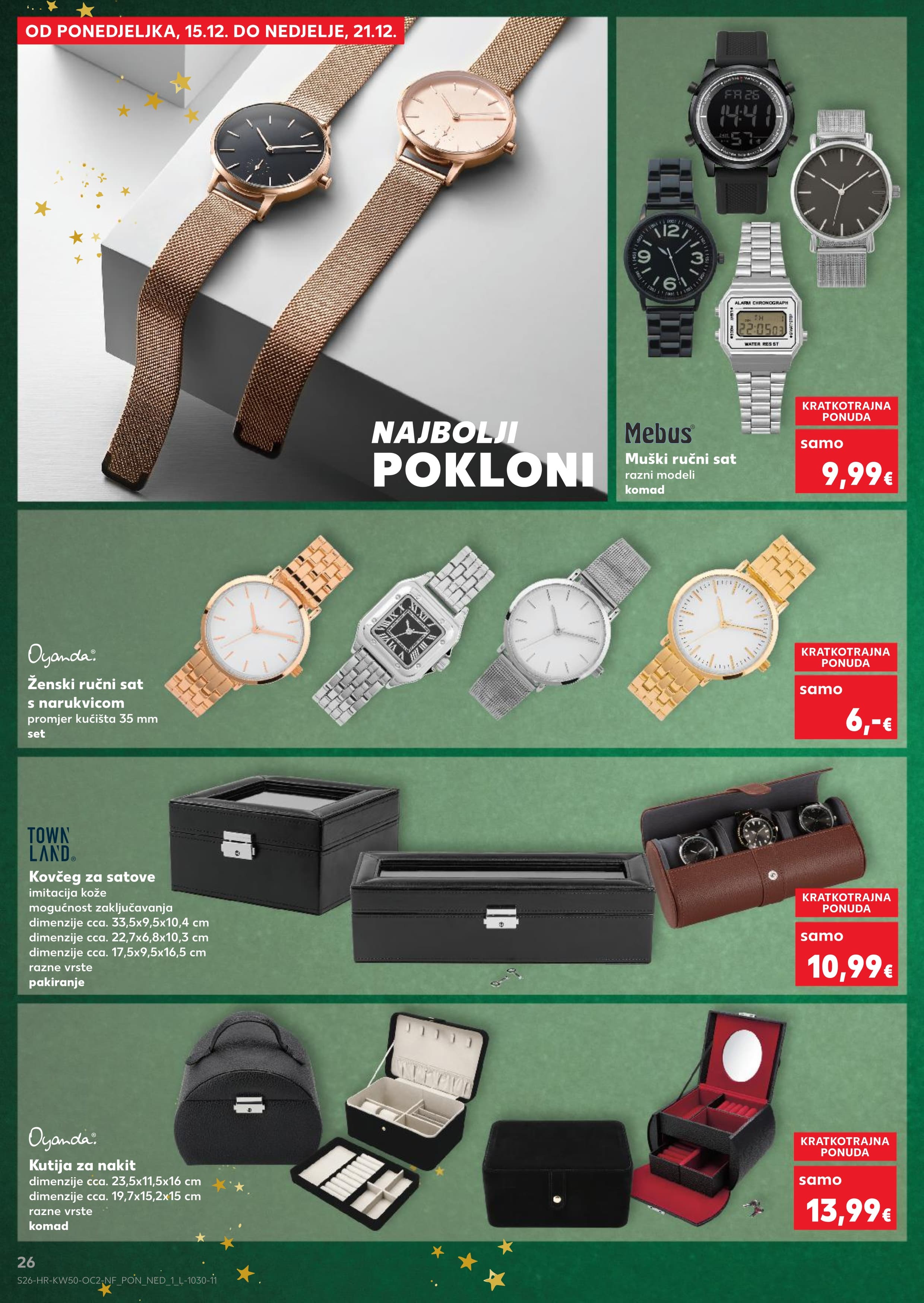 Stranica 26. Kaufland kataloga - Akcije od 10.12. do 16.12.2025.