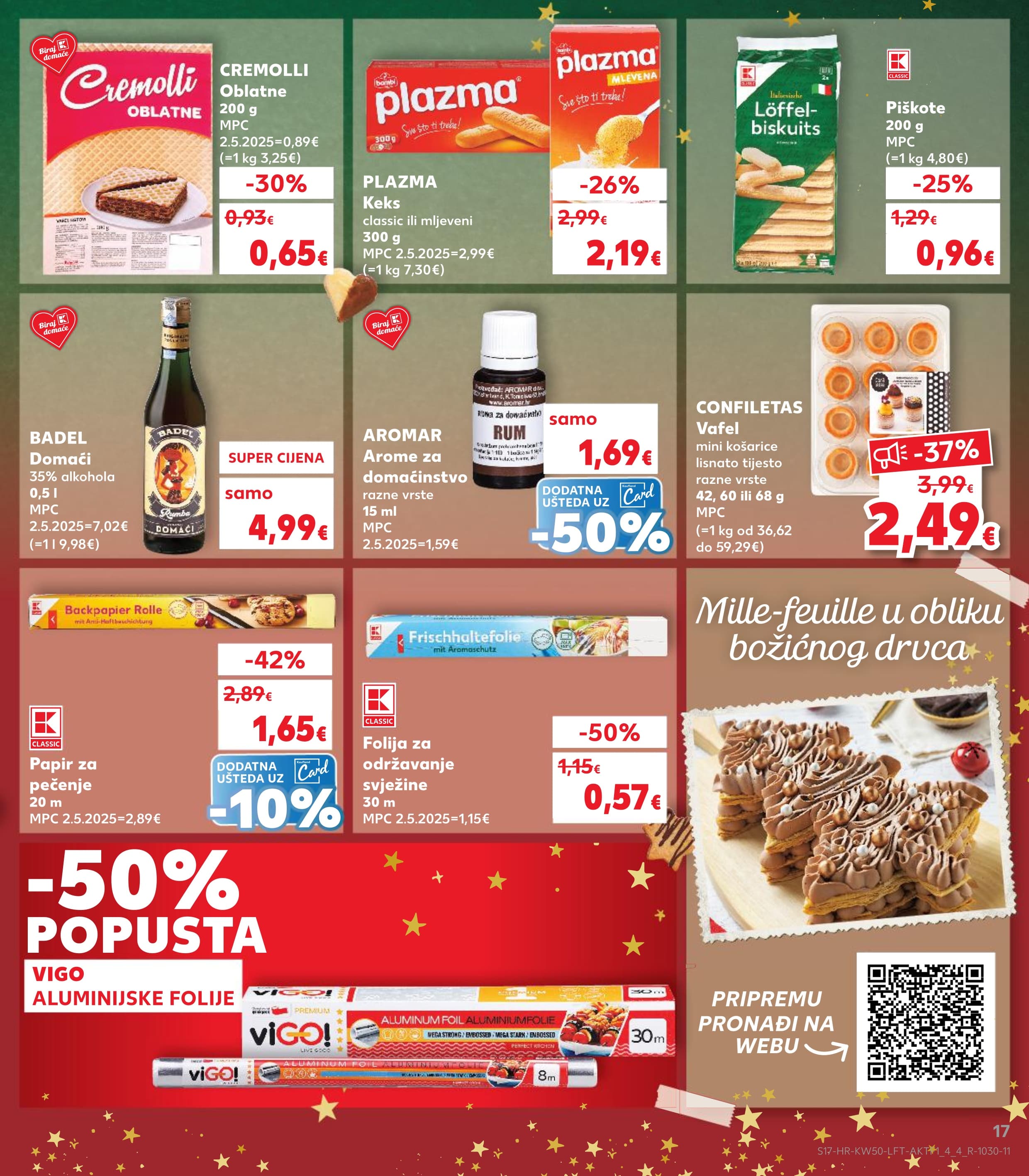 Stranica 17. Kaufland kataloga - Akcije od 10.12. do 16.12.2025.