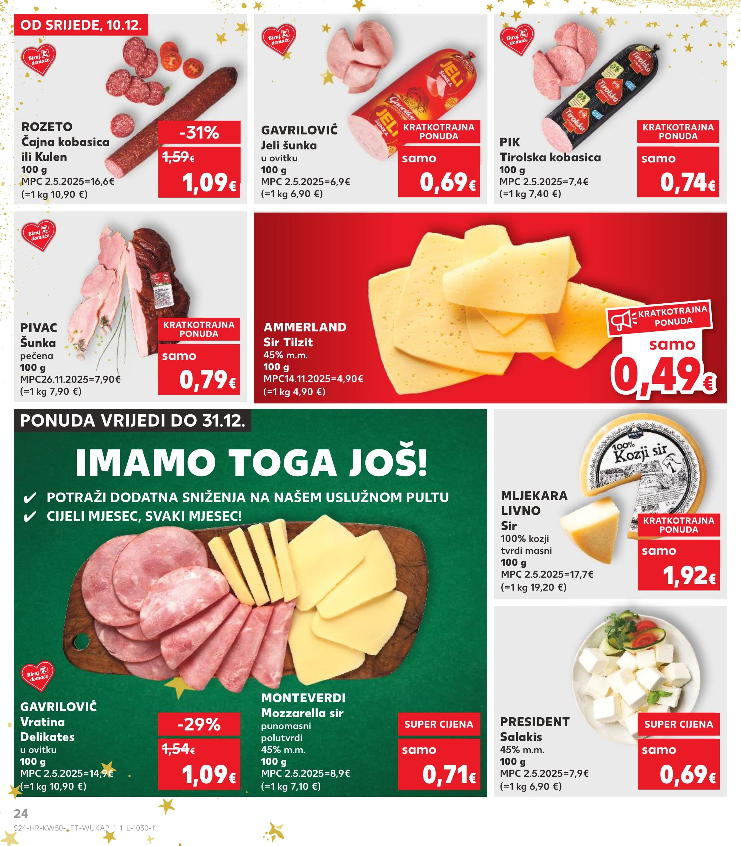 Stranica 24. Kaufland kataloga - Akcije od 10.12. do 16.12.2025.