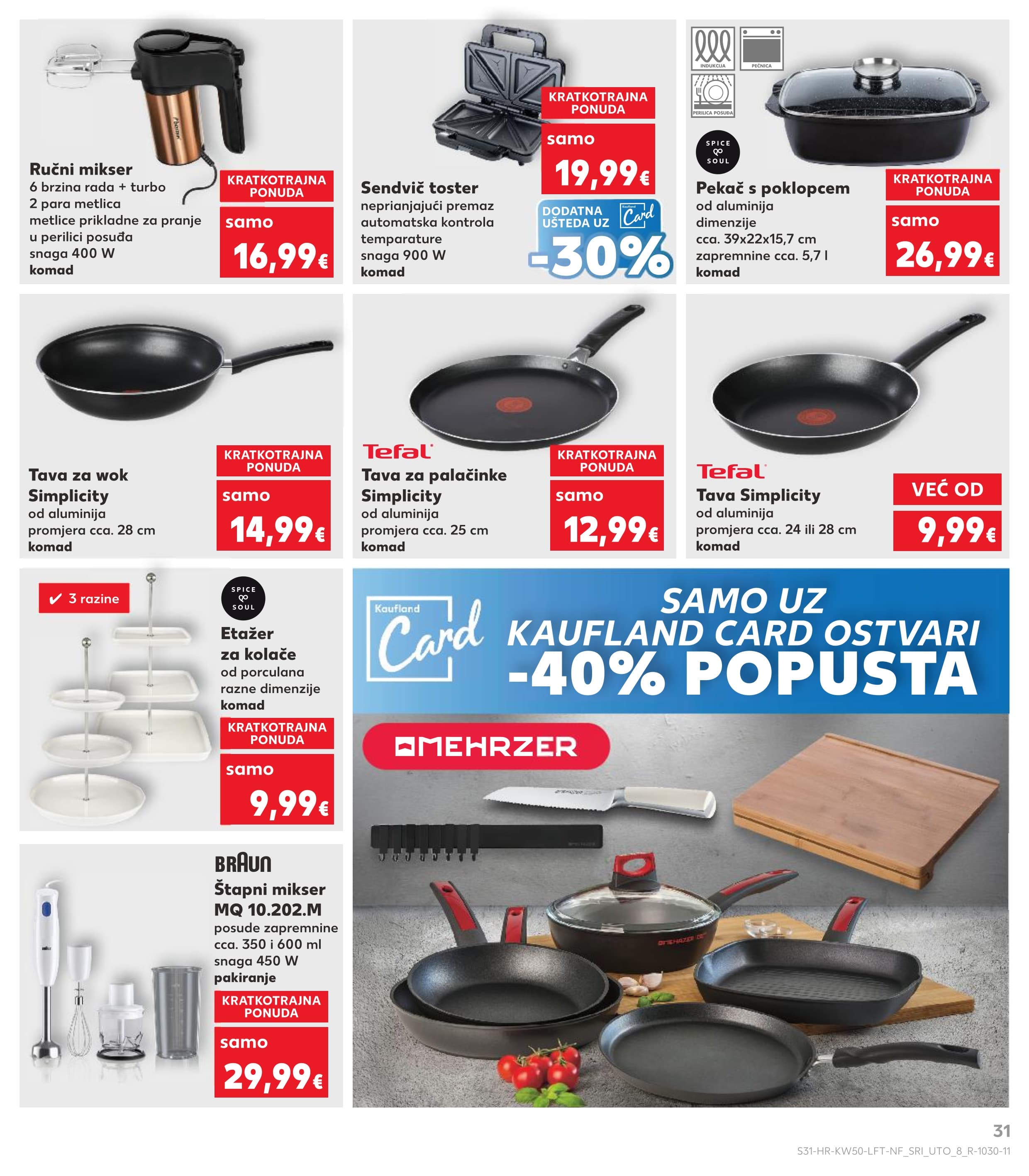 Stranica 31. Kaufland kataloga - Akcije od 10.12. do 16.12.2025.
