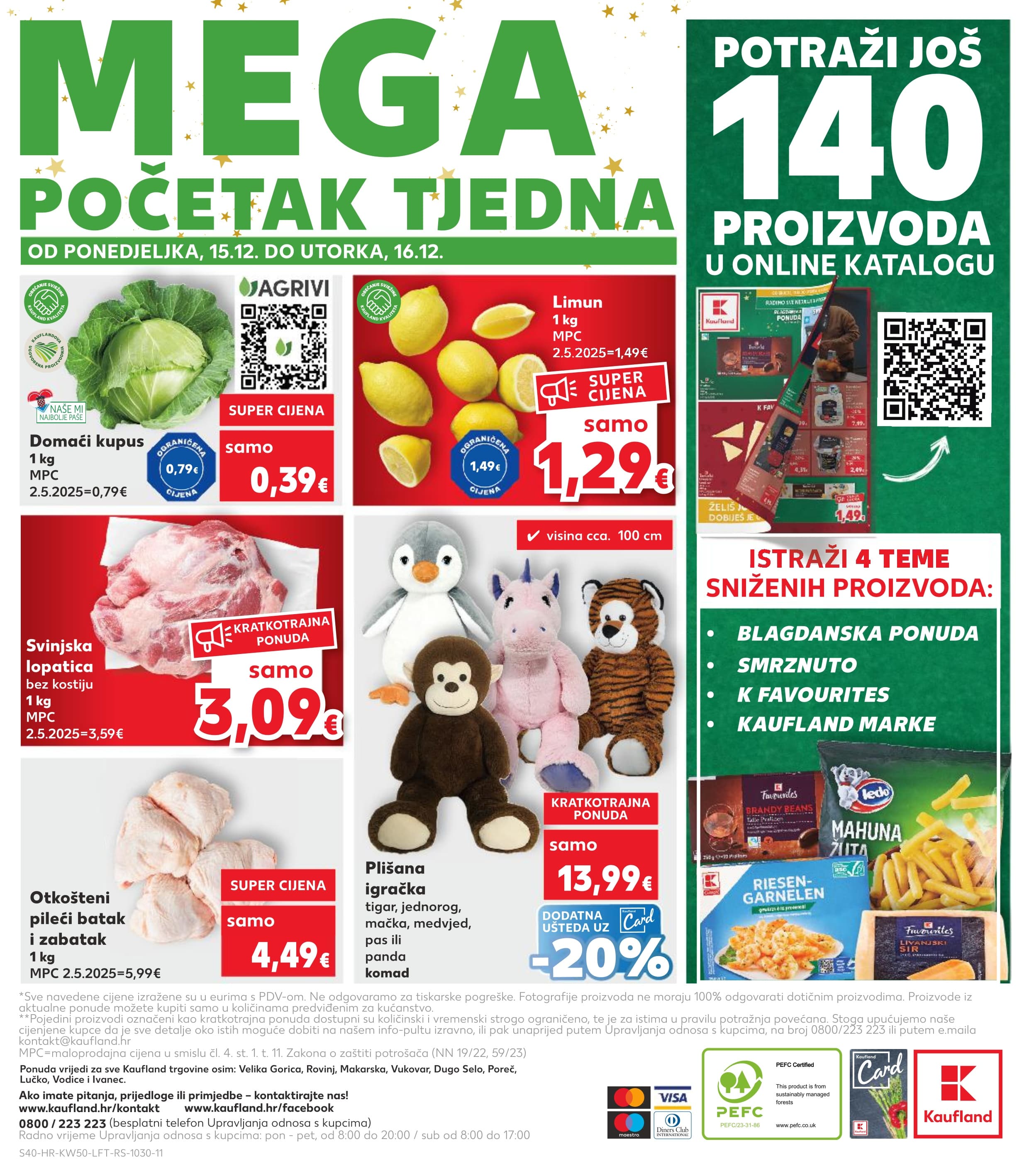 Stranica 40. Kaufland kataloga - Akcije od 10.12. do 16.12.2025.