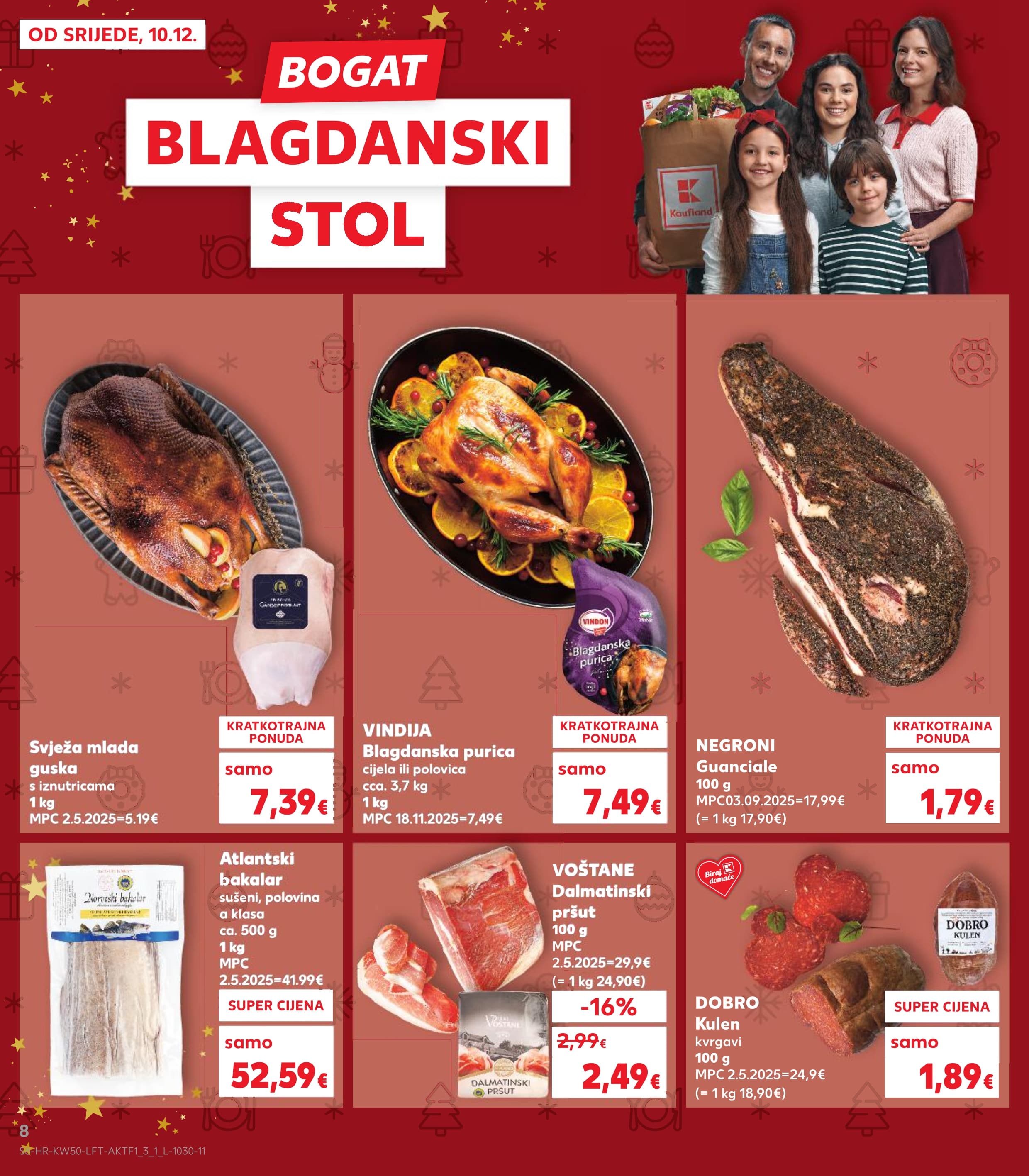 Stranica 8. Kaufland kataloga - Akcije od 10.12. do 16.12.2025.