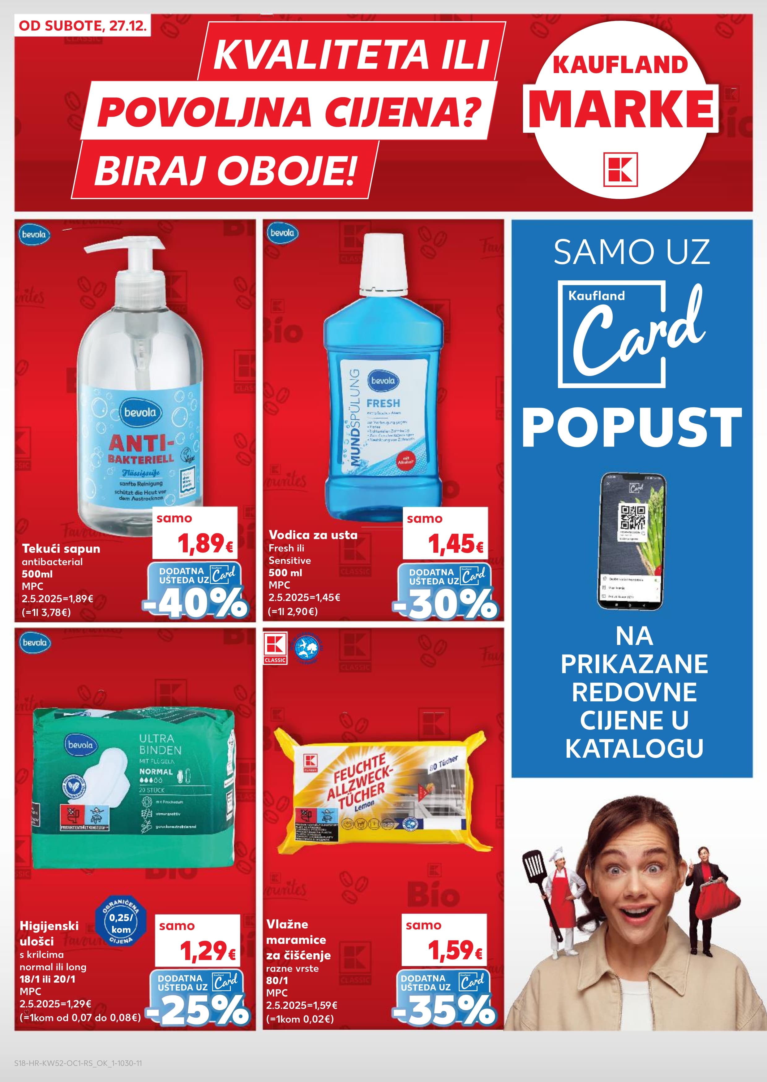 Stranica 18. Kaufland kataloga - Akcije od 27.12. do 31.12.2025.