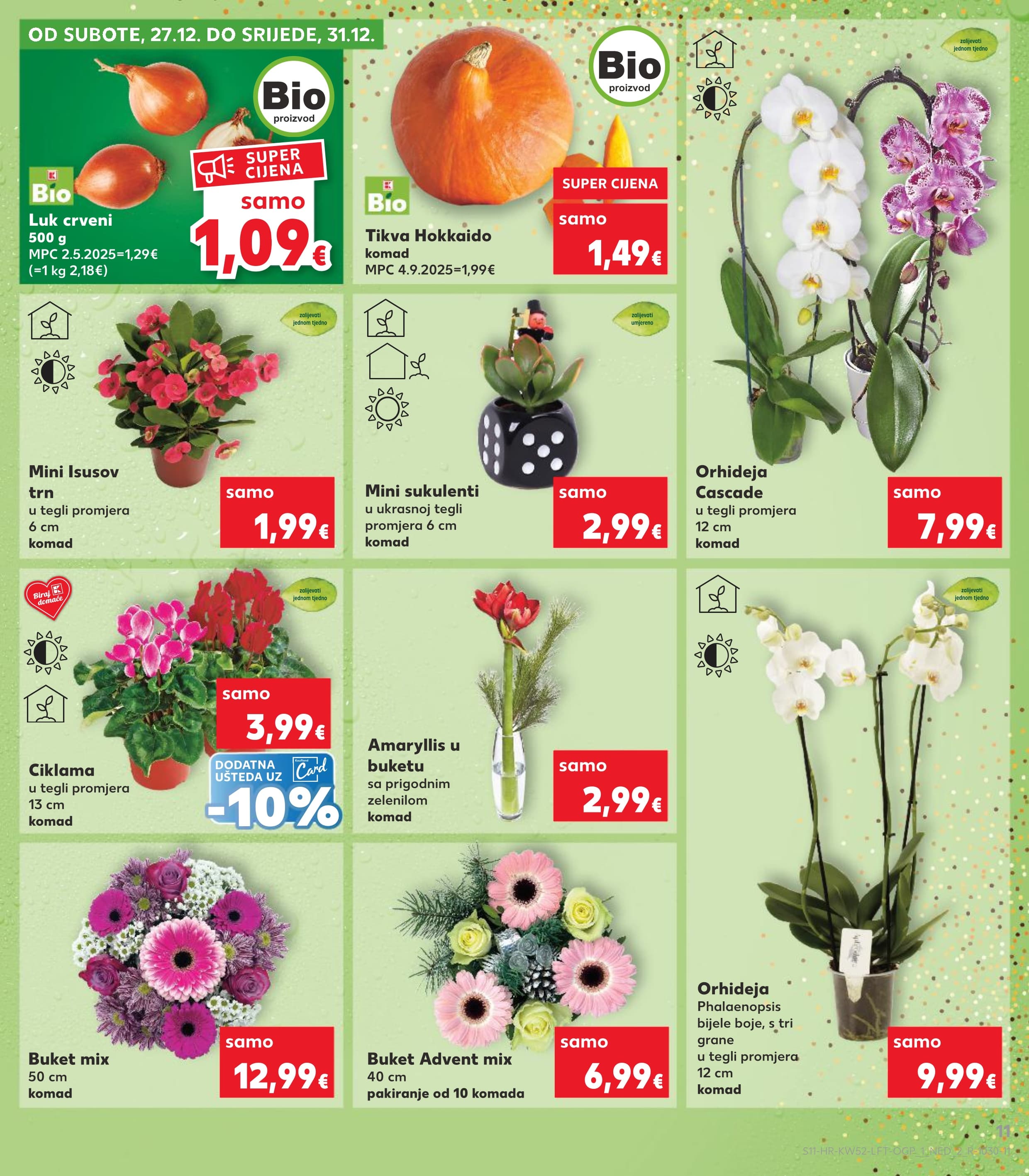 Stranica 11. Kaufland kataloga - Akcije od 27.12. do 31.12.2025.