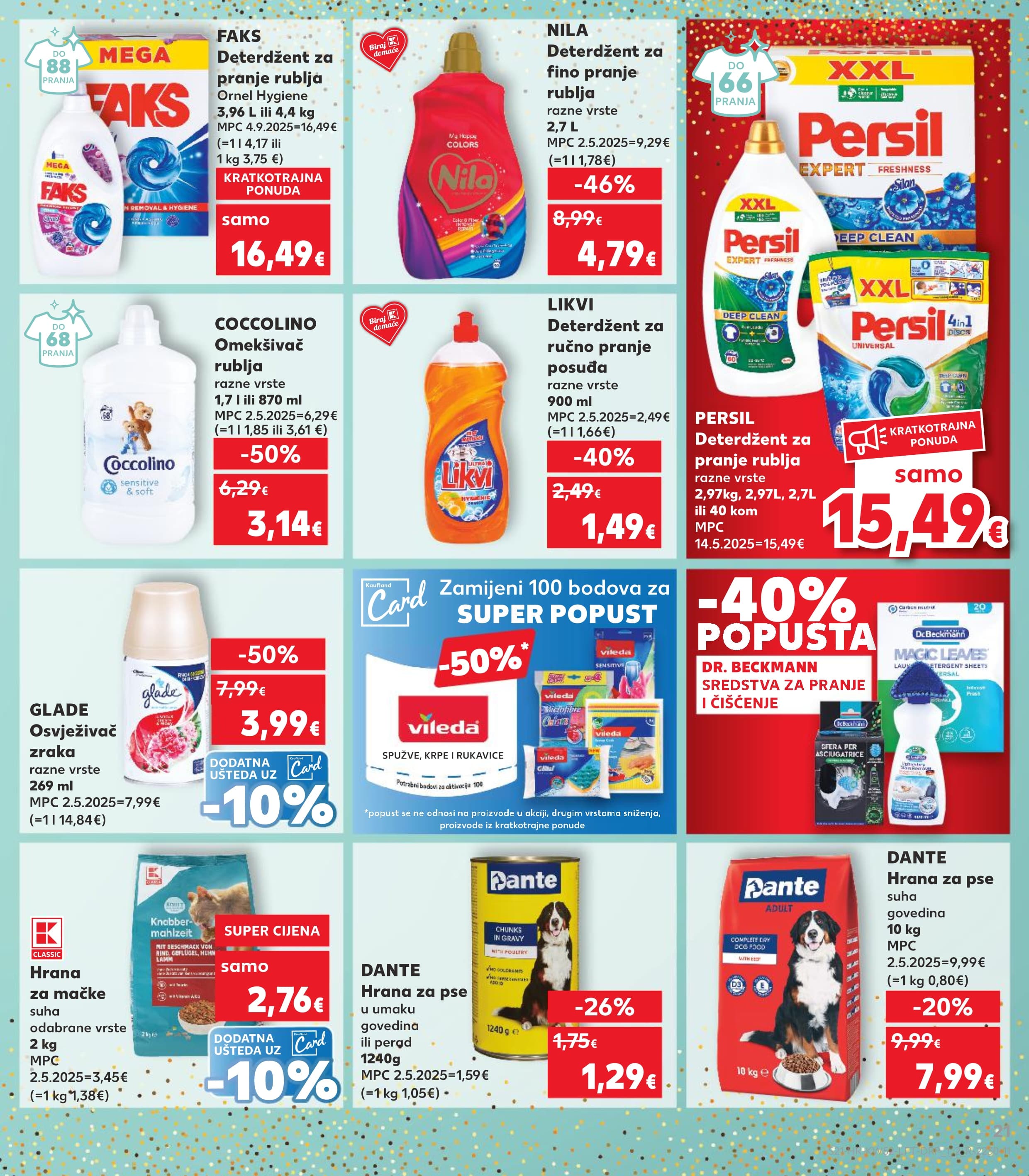 Stranica 21. Kaufland kataloga - Akcije od 27.12. do 31.12.2025.