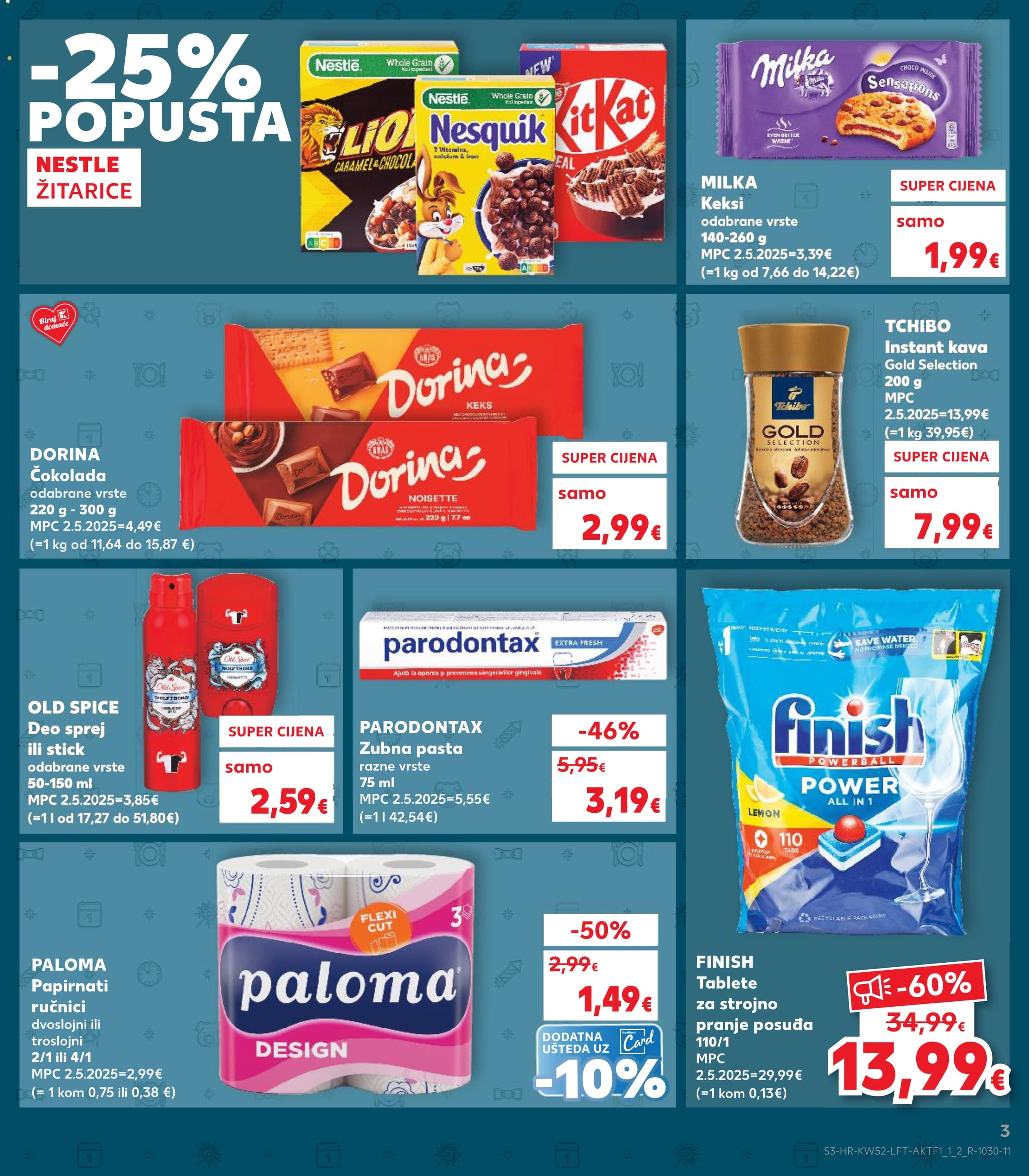 Stranica 3. Kaufland kataloga - Akcije od 27.12. do 31.12.2025.