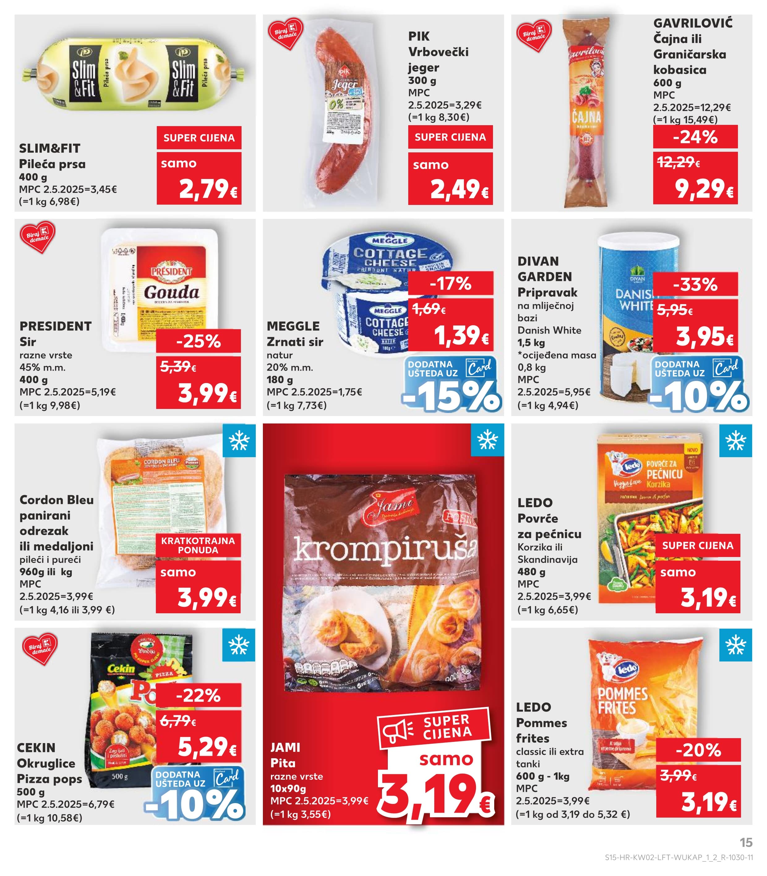 Stranica 15. Kaufland kataloga - Prehrambeni proizvodi