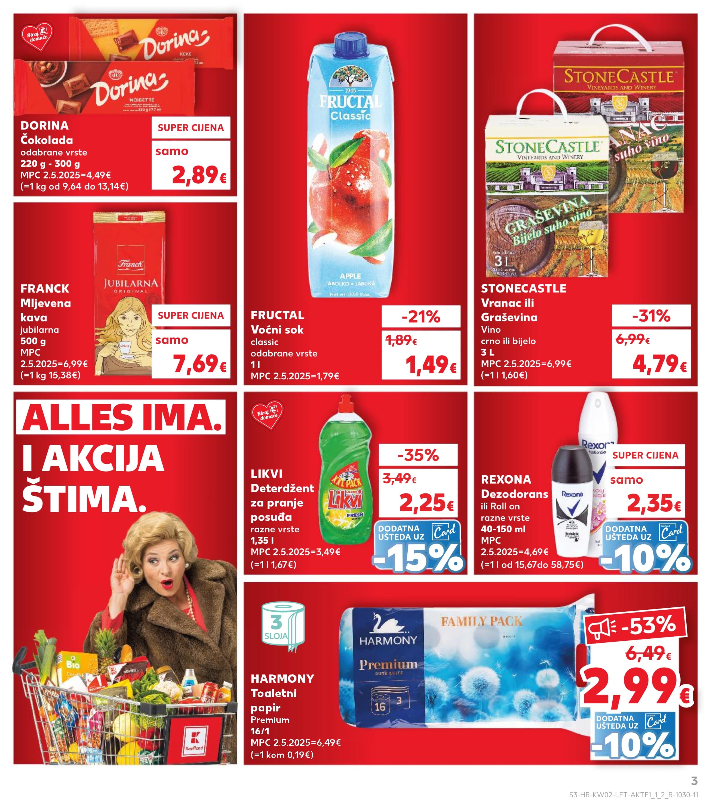 Stranica 3. Kaufland kataloga - Prehrambeni proizvodi