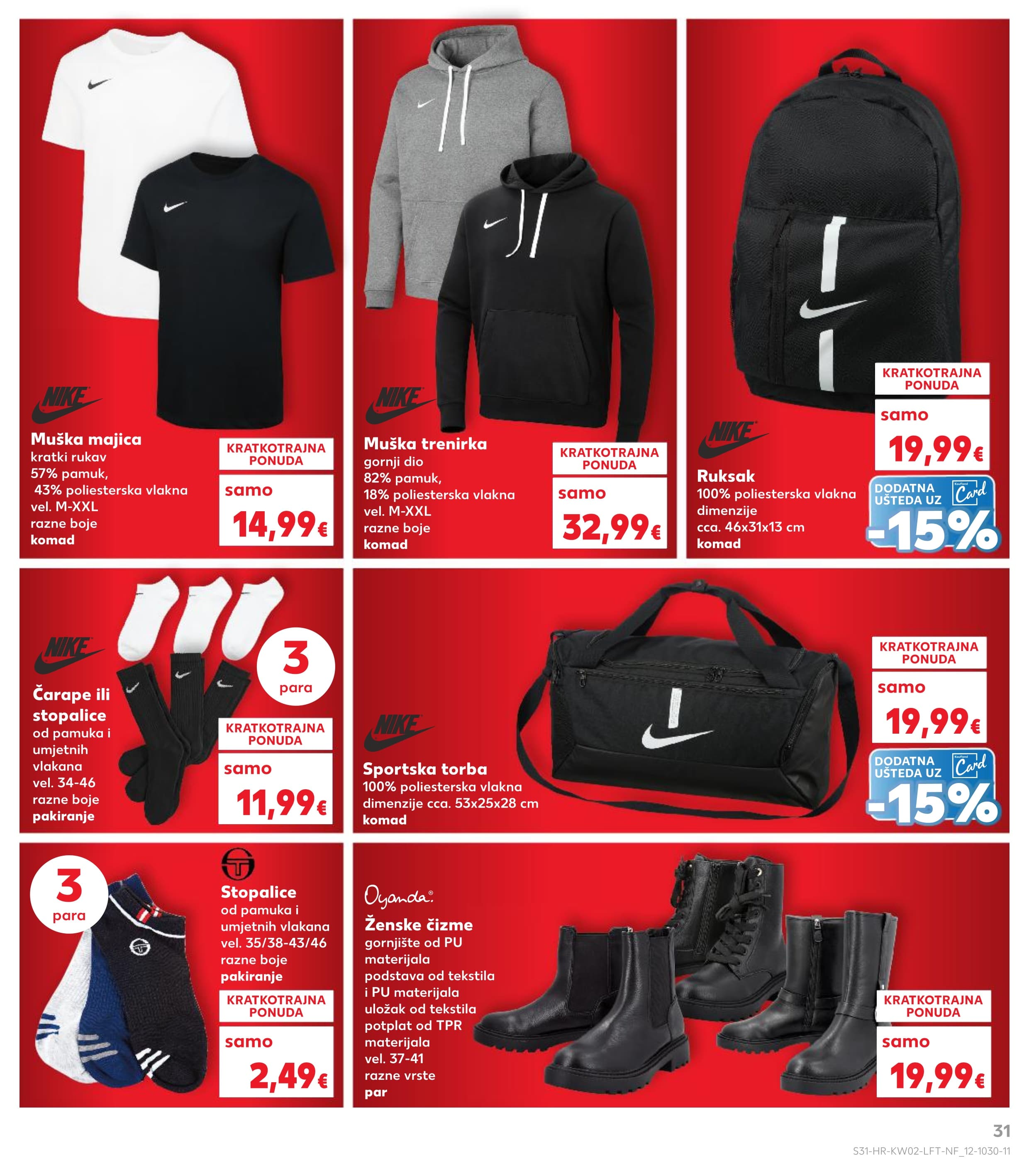 Stranica 31. Kaufland kataloga - Prehrambeni proizvodi