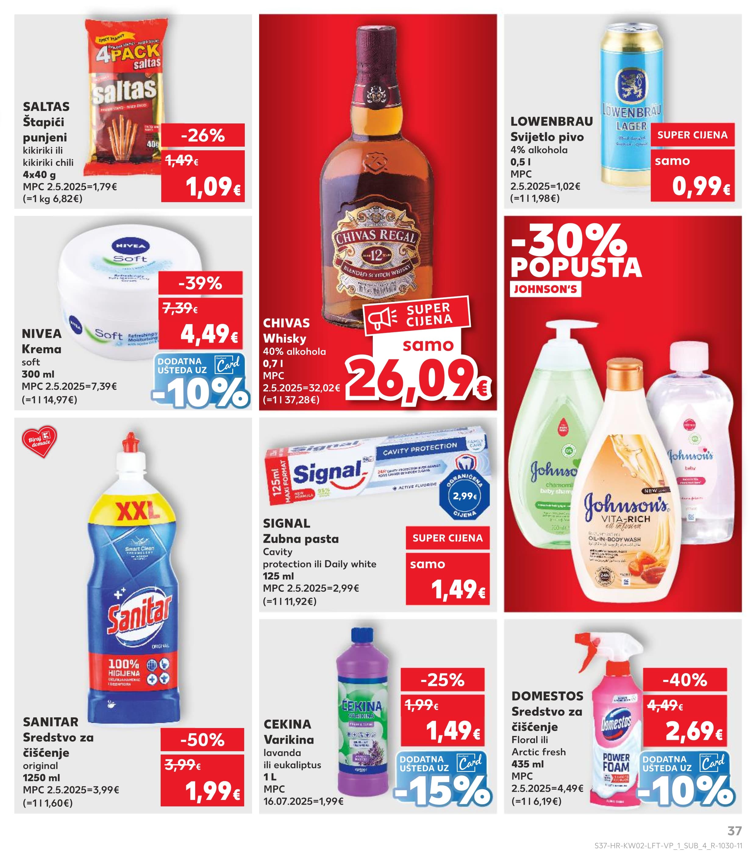 Stranica 37. Kaufland kataloga - Prehrambeni proizvodi