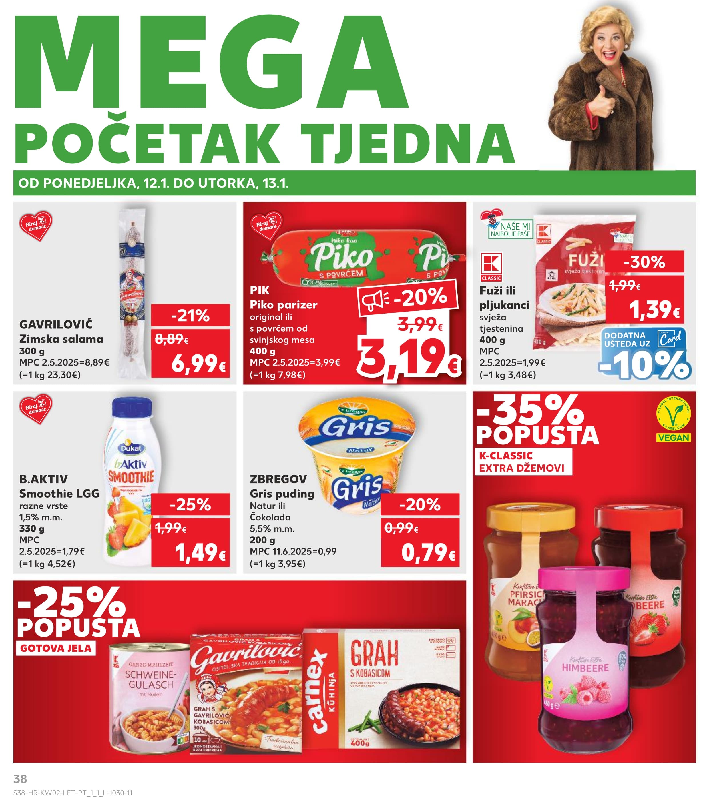 Stranica 38. Kaufland kataloga - Prehrambeni proizvodi