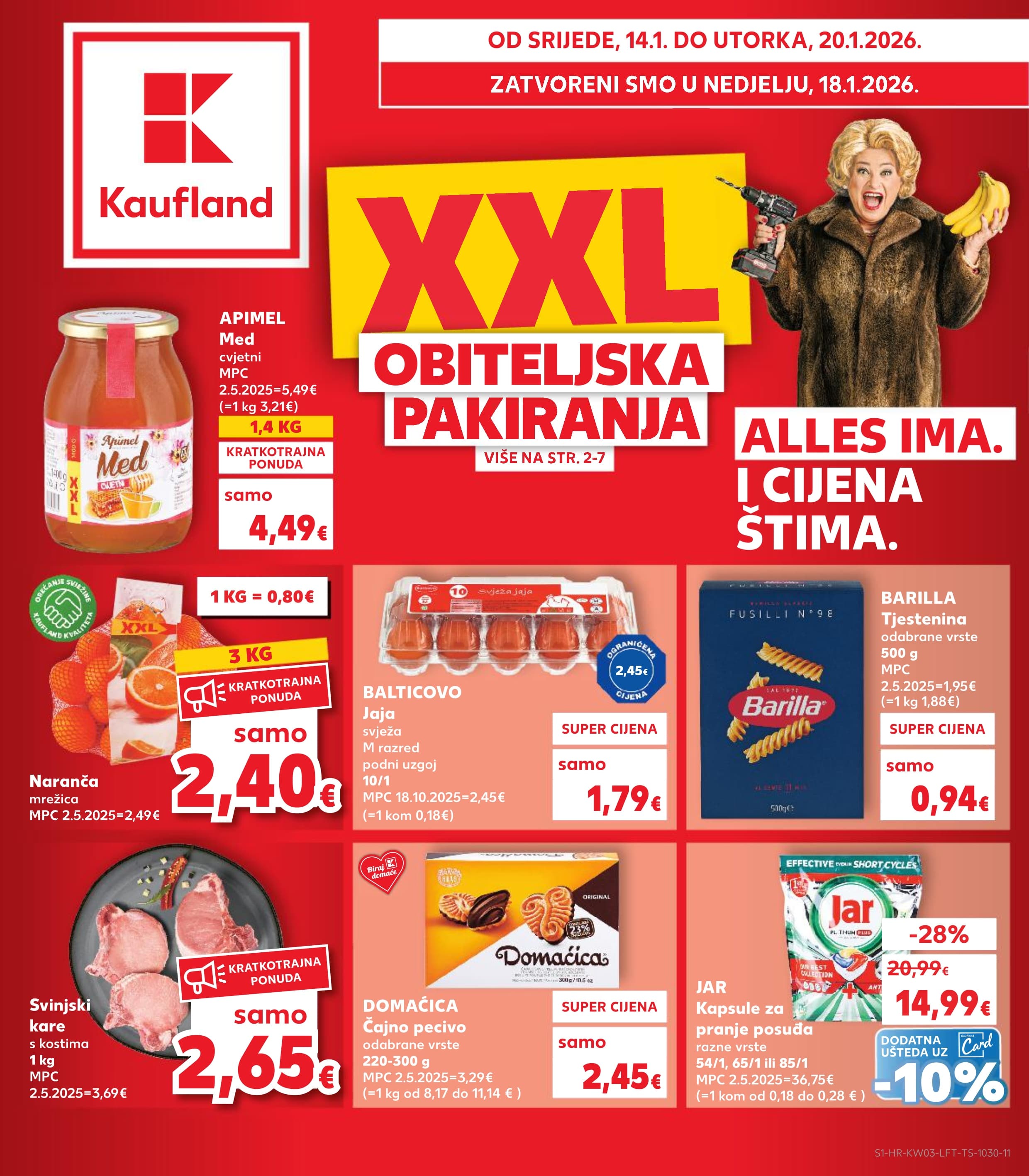 Stranica 1. Kaufland kataloga - Prehrambeni proizvodi