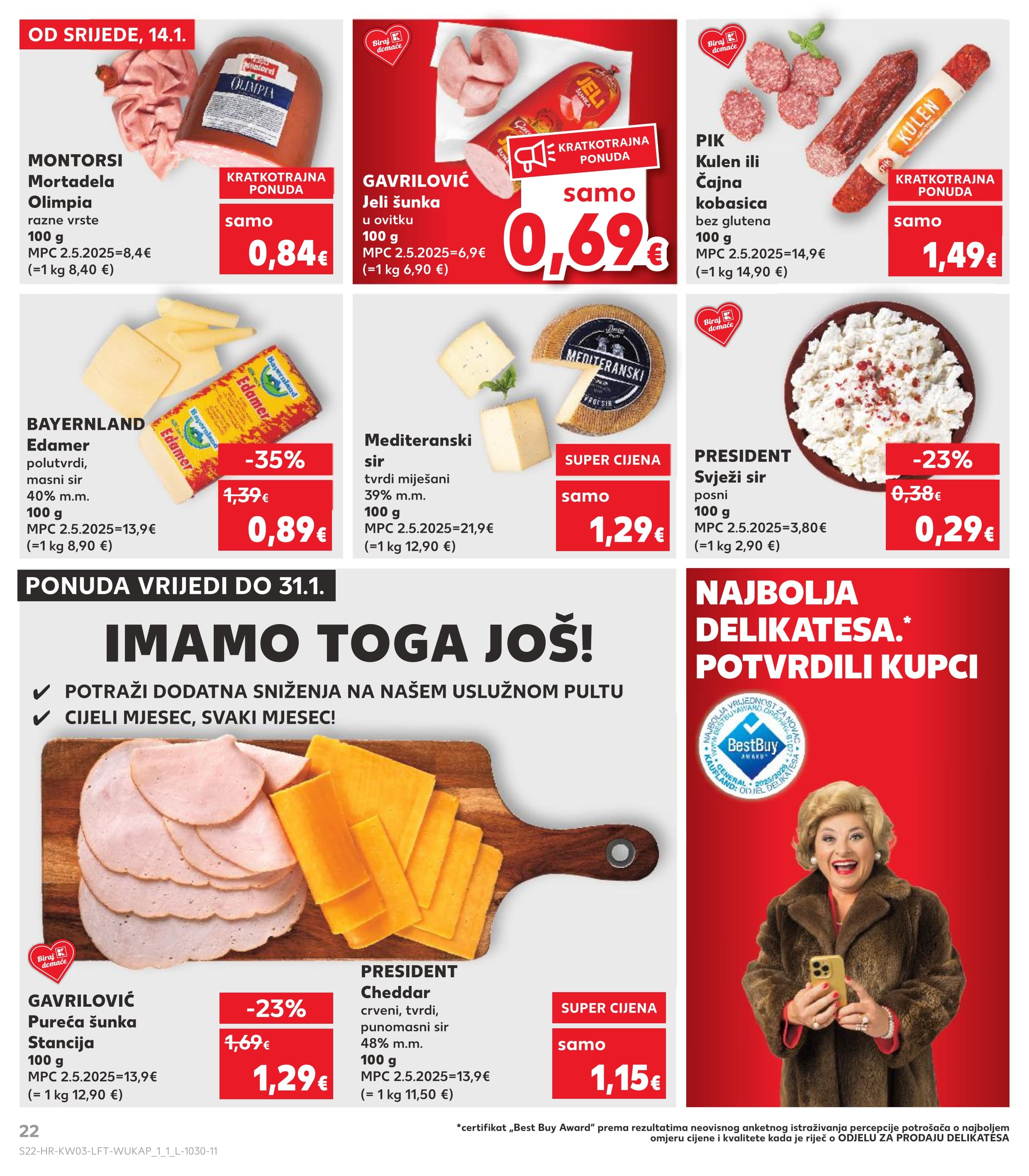 Stranica 22. Kaufland kataloga - Prehrambeni proizvodi