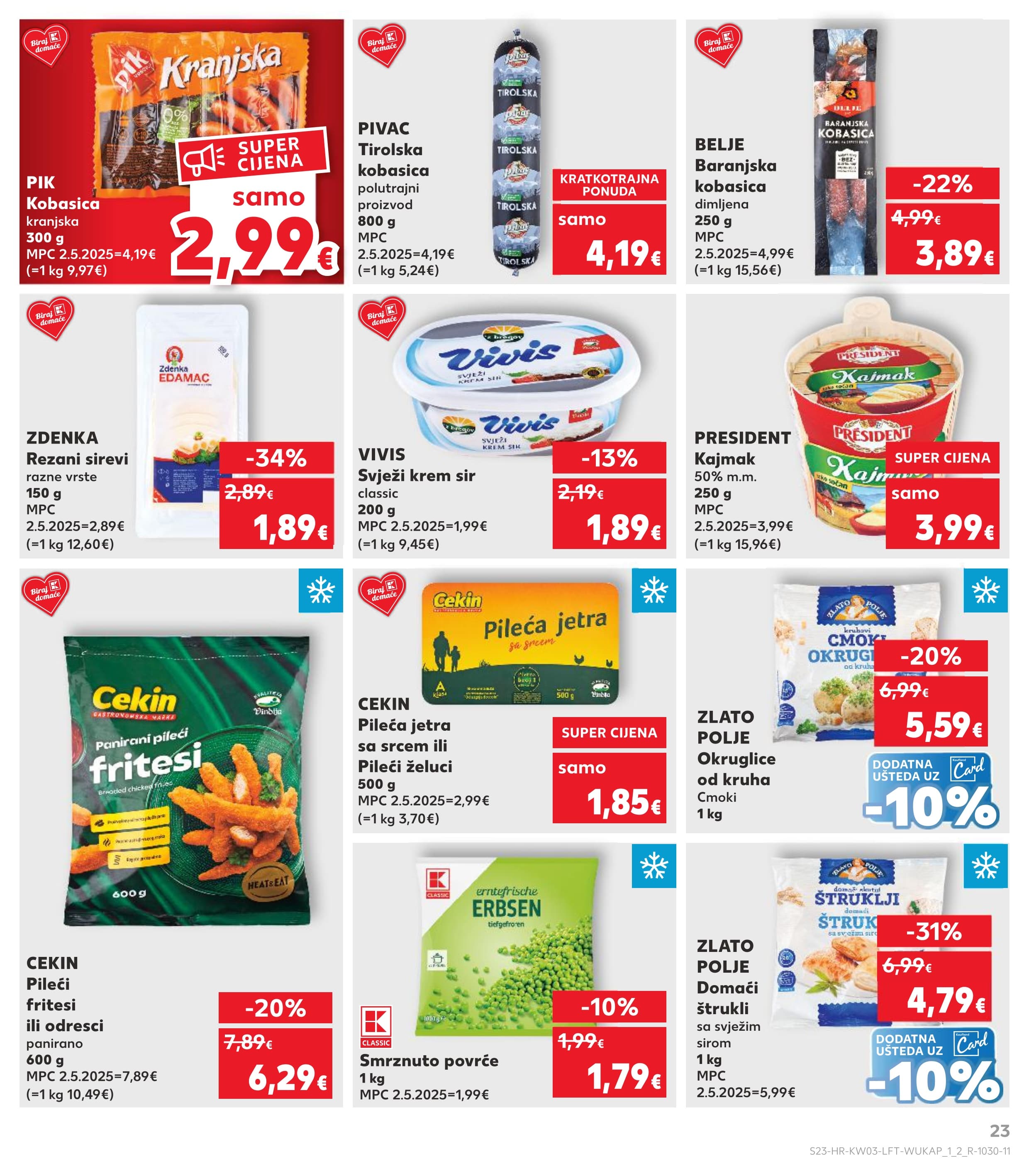Stranica 23. Kaufland kataloga - Prehrambeni proizvodi