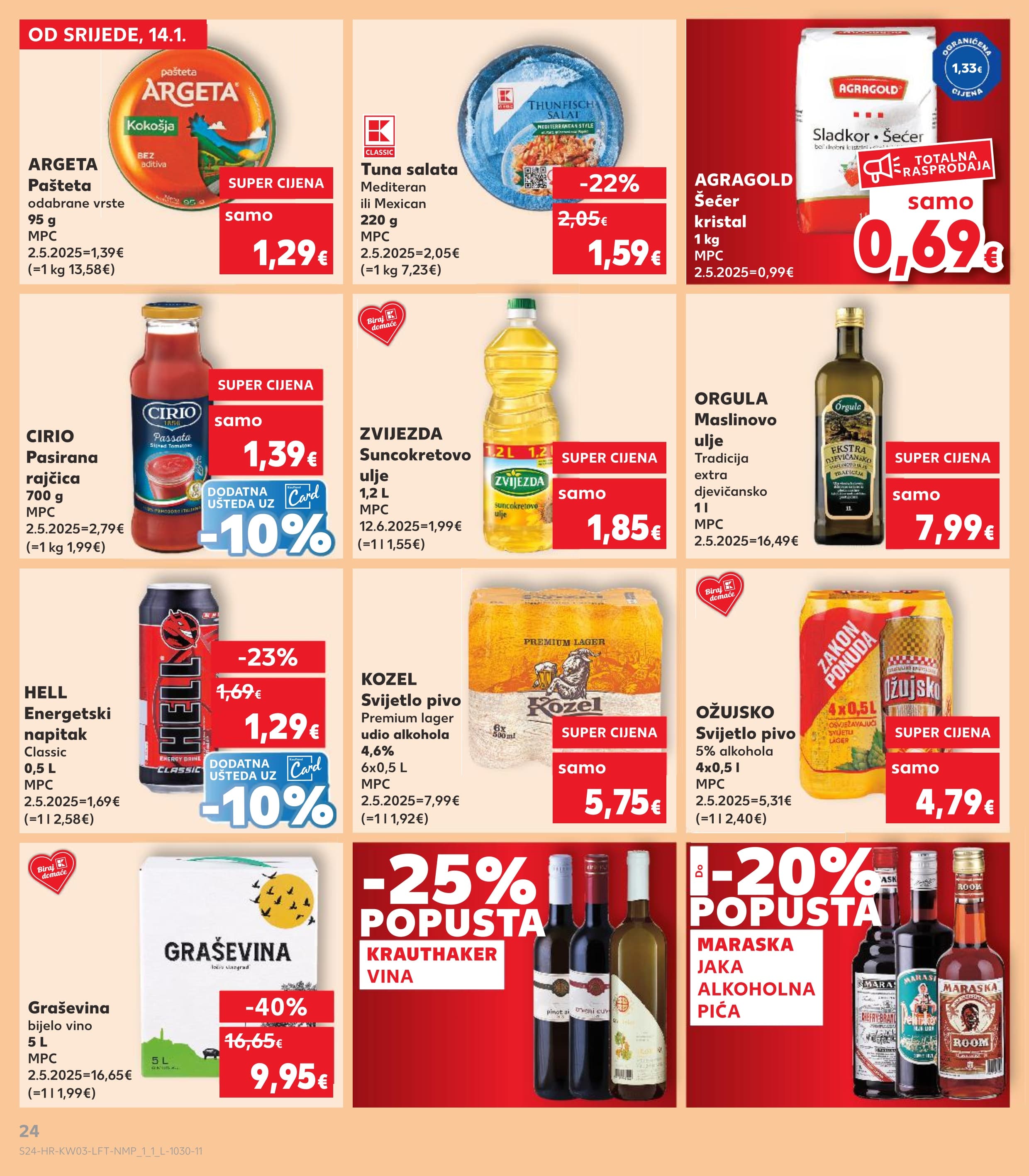 Stranica 24. Kaufland kataloga - Prehrambeni proizvodi