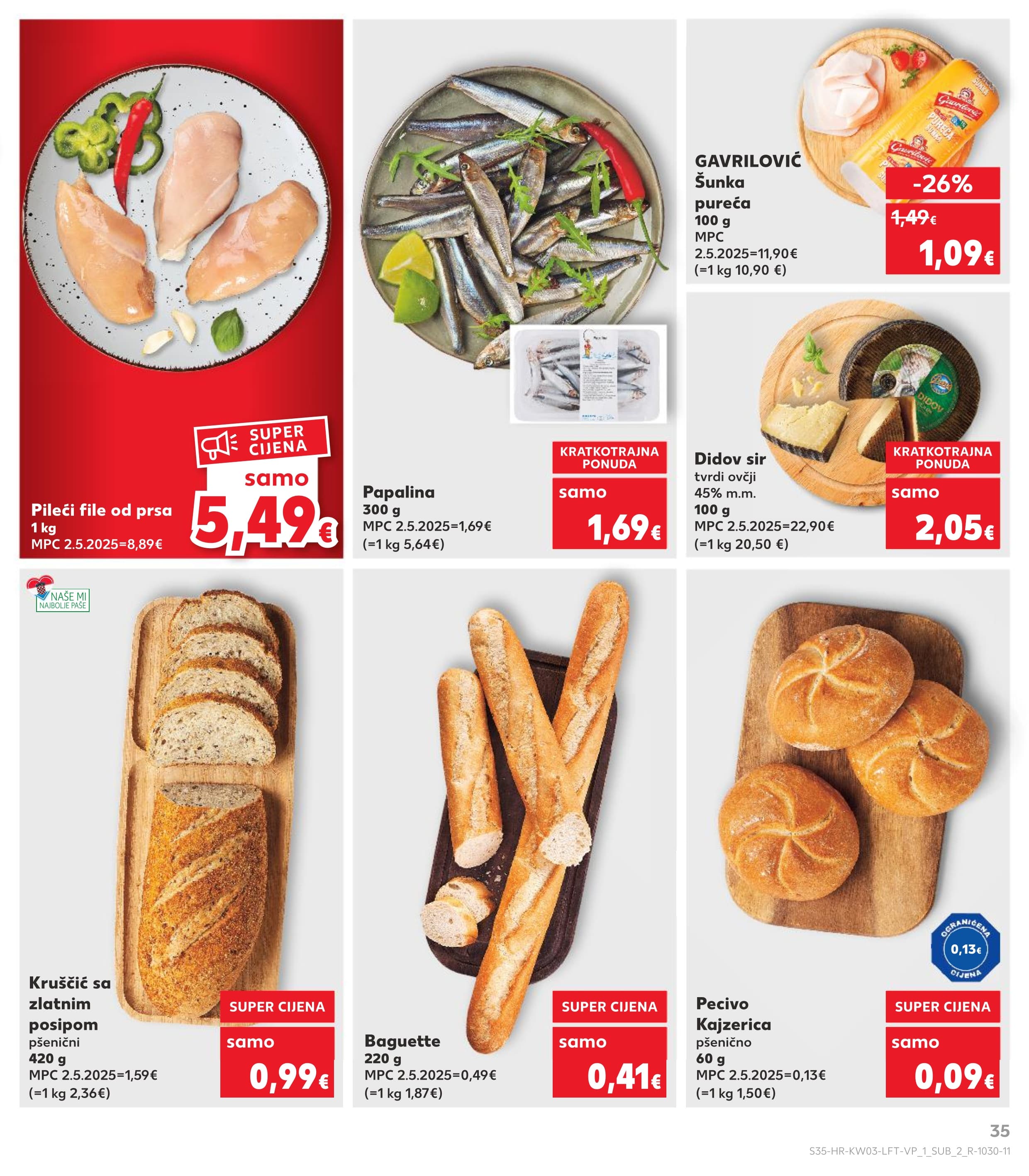 Stranica 35. Kaufland kataloga - Prehrambeni proizvodi