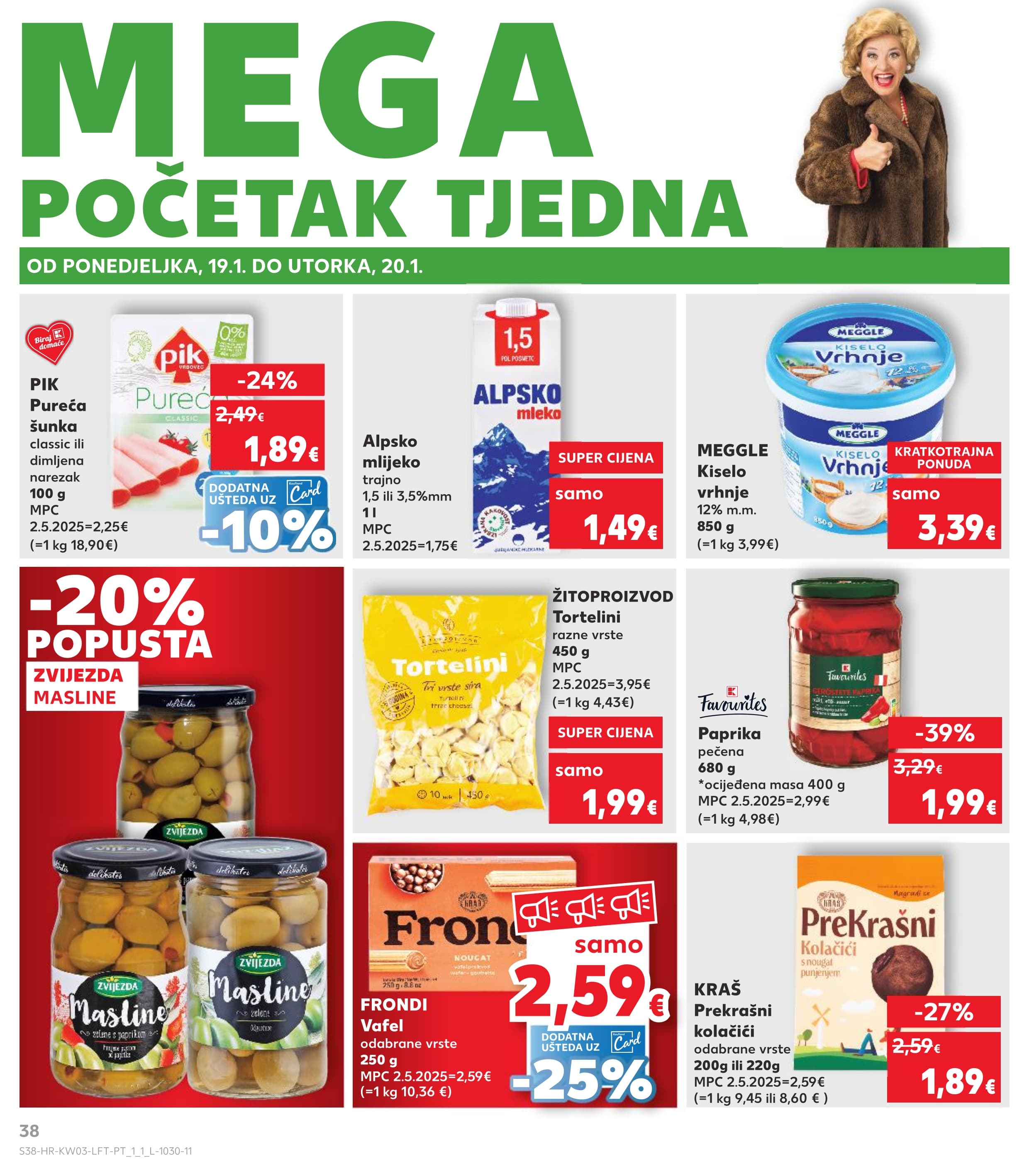 Stranica 38. Kaufland kataloga - Prehrambeni proizvodi