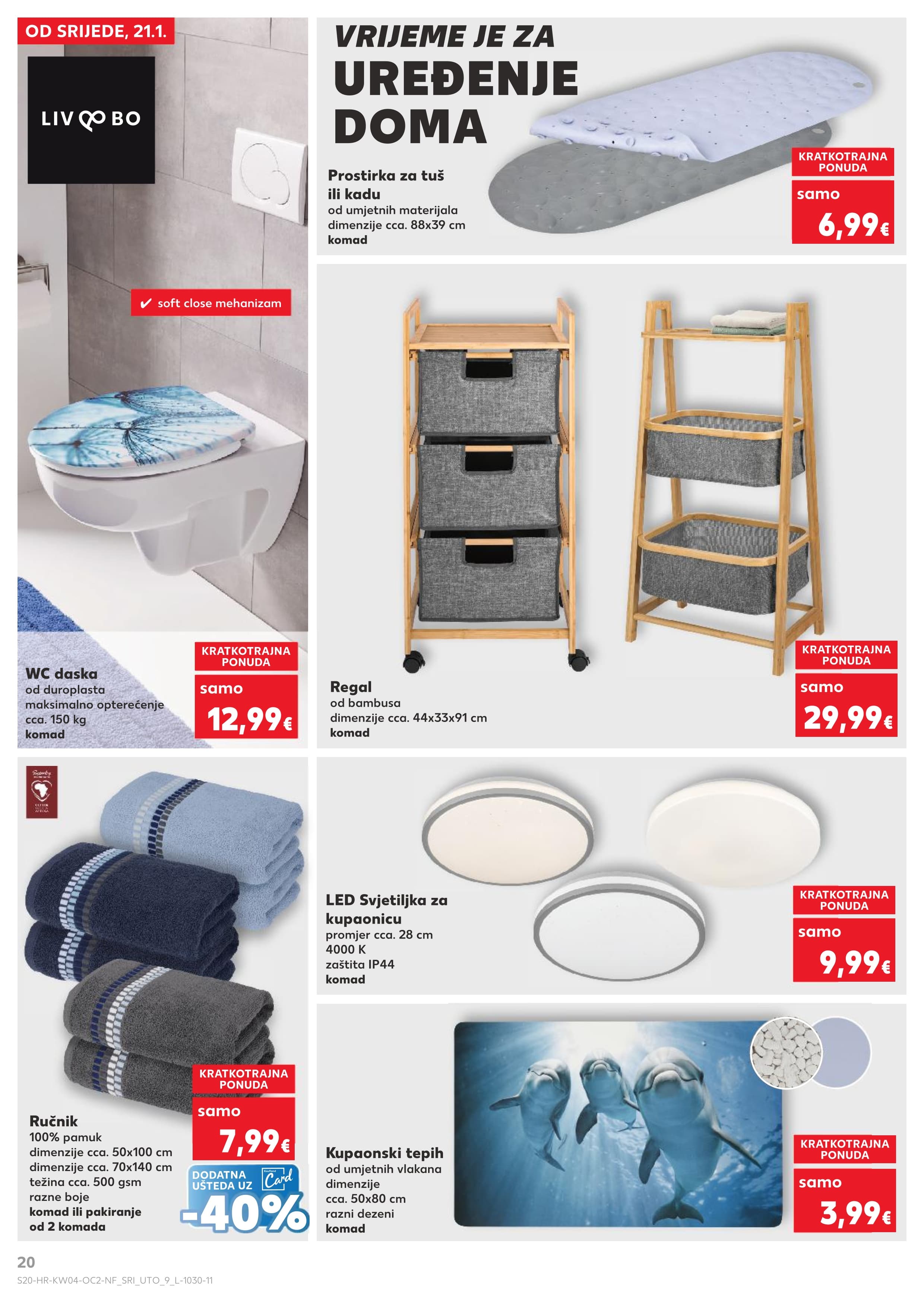 Stranica 20. Kaufland kataloga - Neprehrana akcija