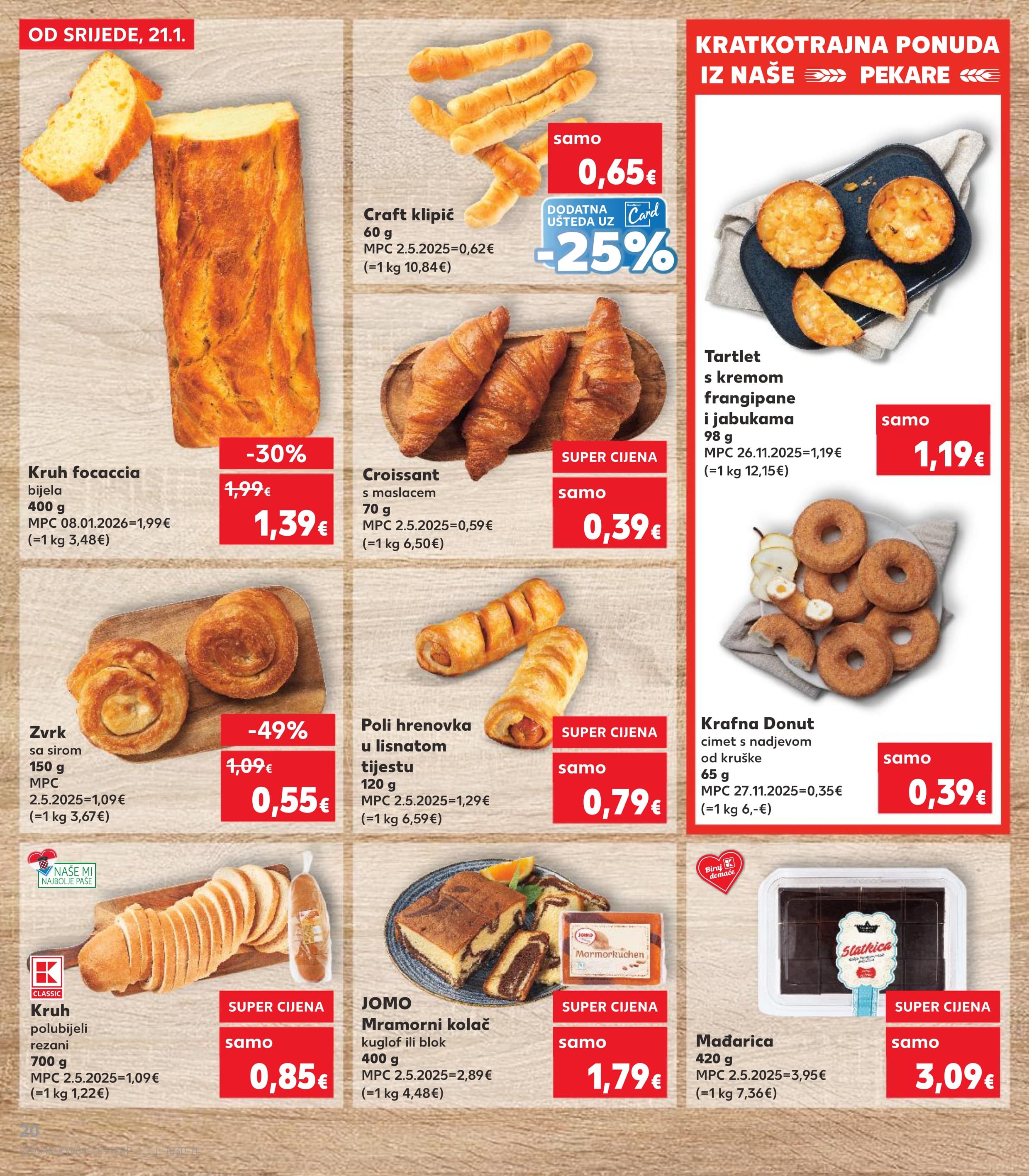 Stranica 20. Kaufland kataloga - Prehrana akcija