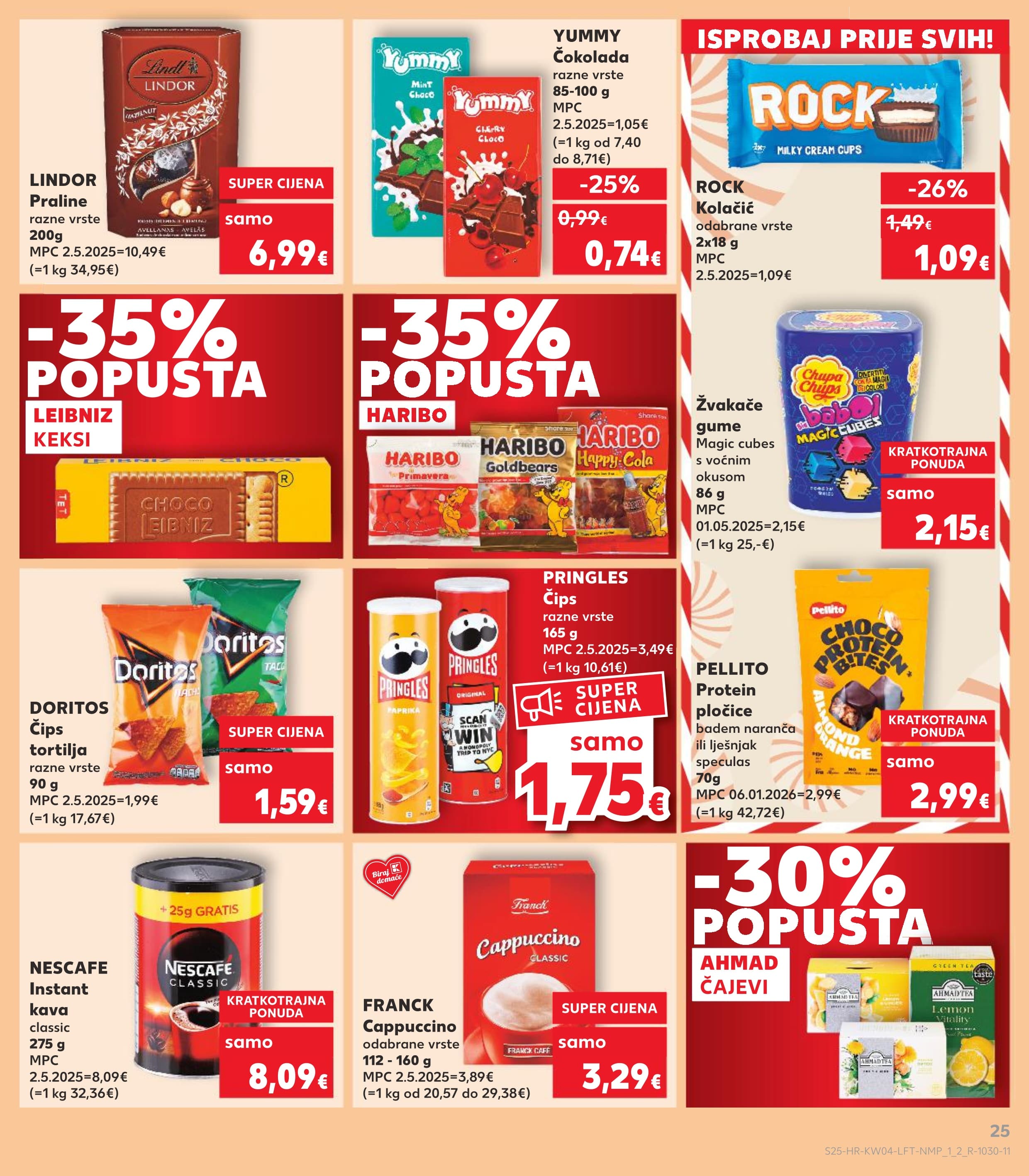 Stranica 25. Kaufland kataloga - Prehrana akcija