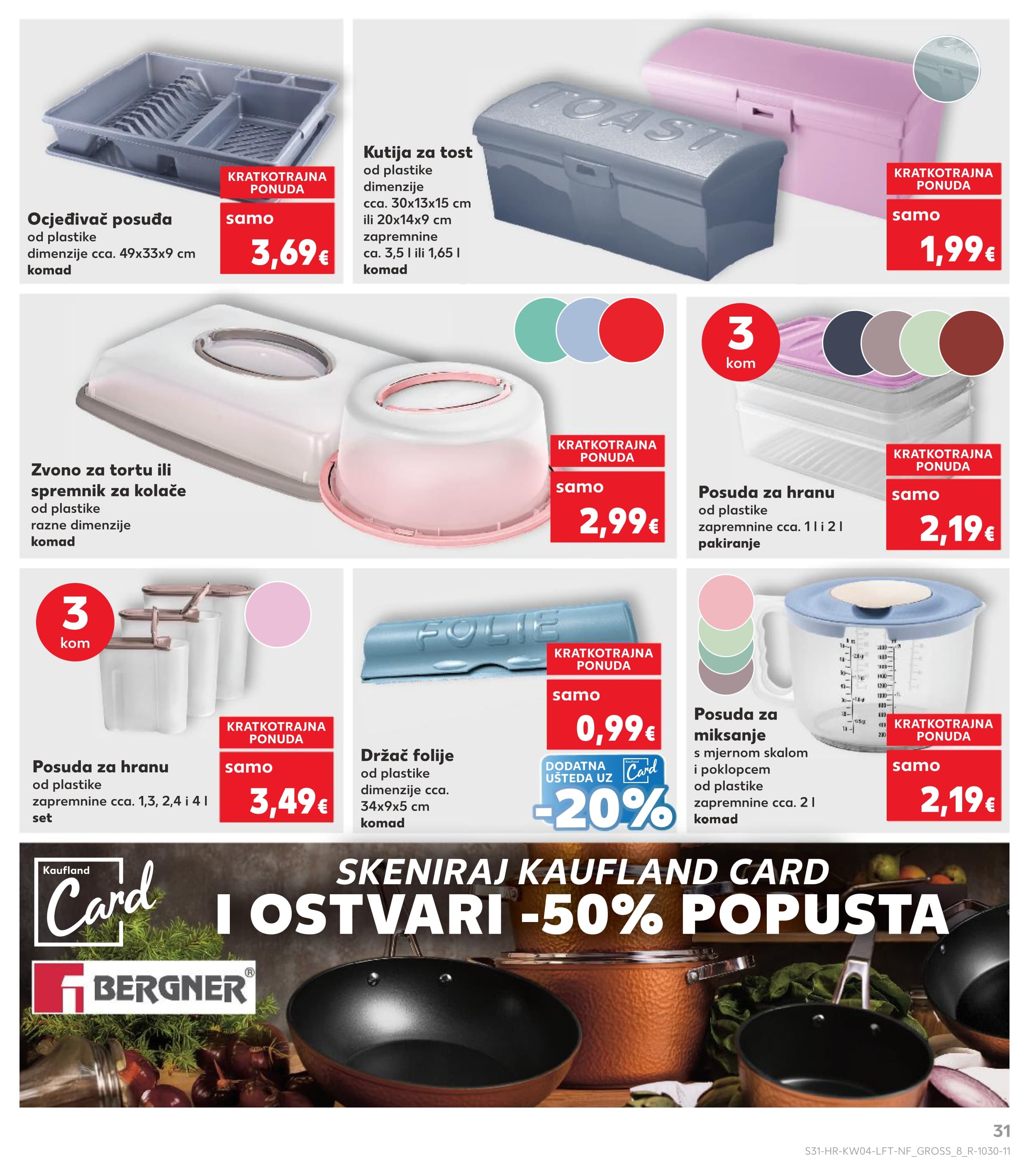 Stranica 31. Kaufland kataloga - Prehrana akcija