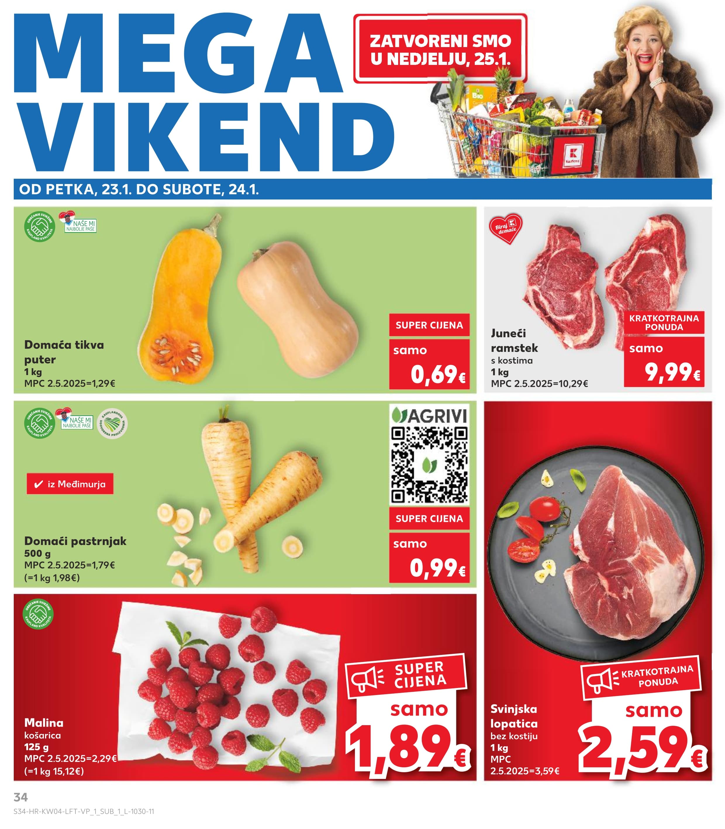 Stranica 34. Kaufland kataloga - Prehrana akcija