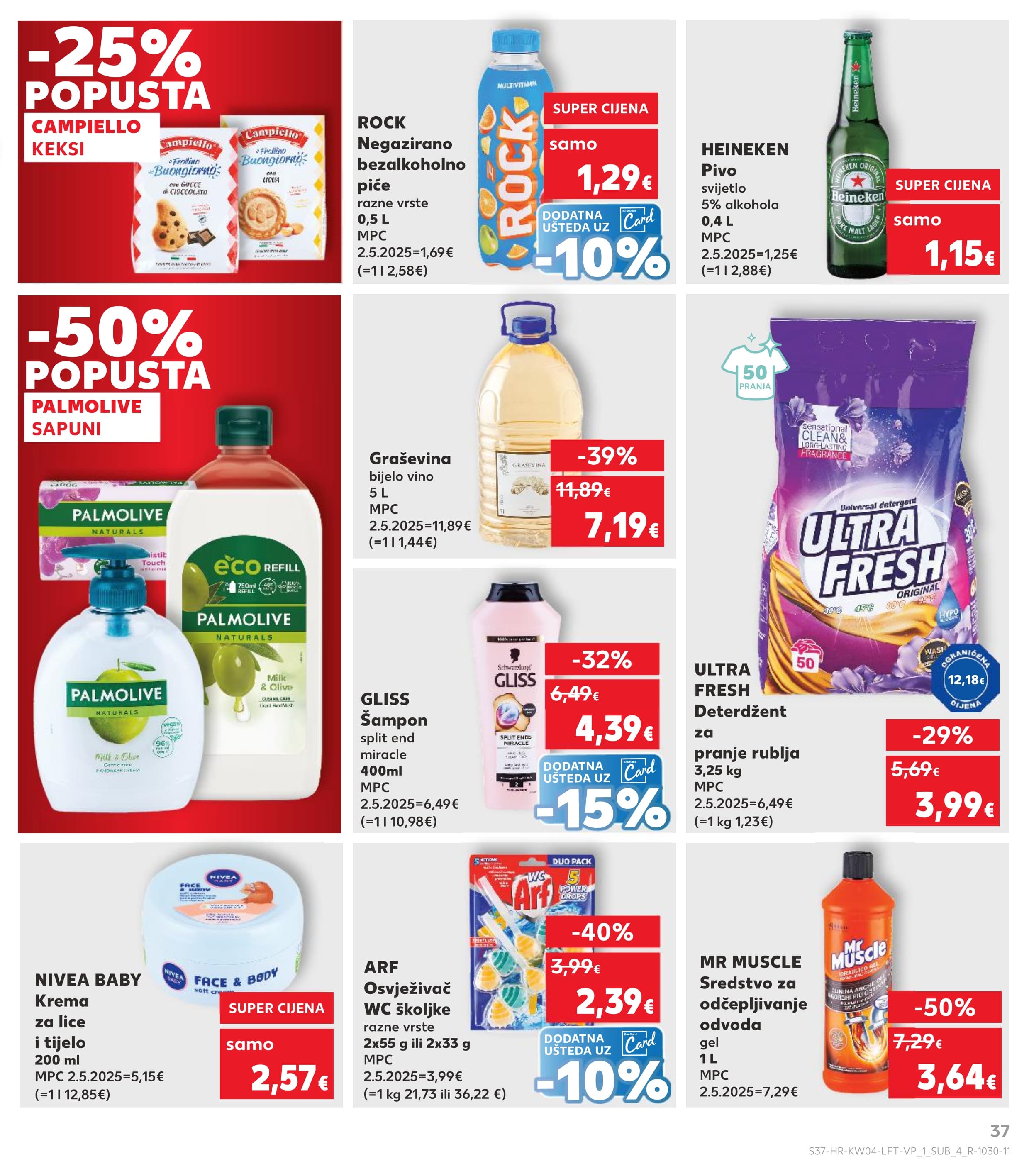 Stranica 37. Kaufland kataloga - Prehrana akcija