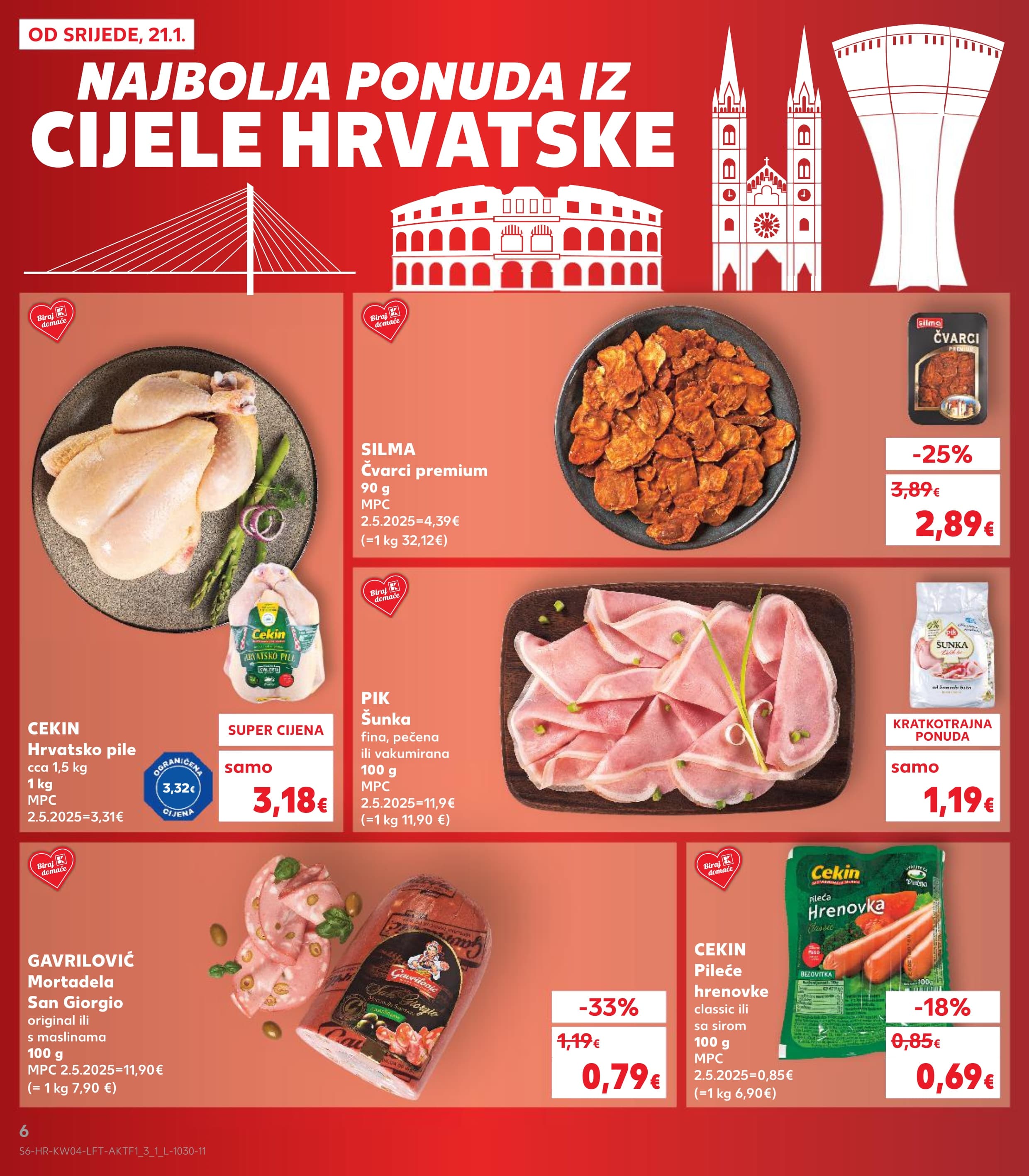 Stranica 6. Kaufland kataloga - Prehrana akcija