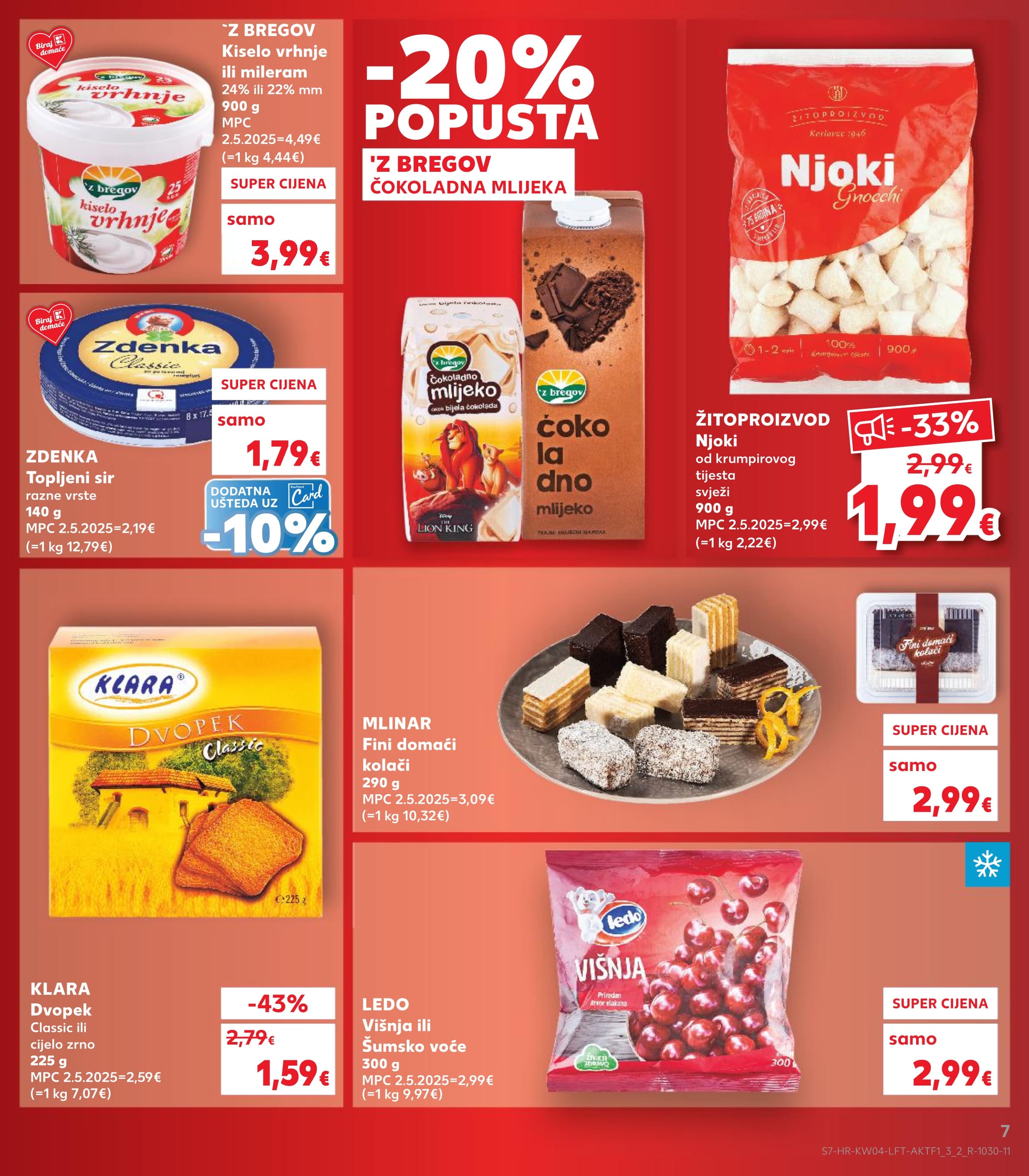 Stranica 7. Kaufland kataloga - Prehrana akcija