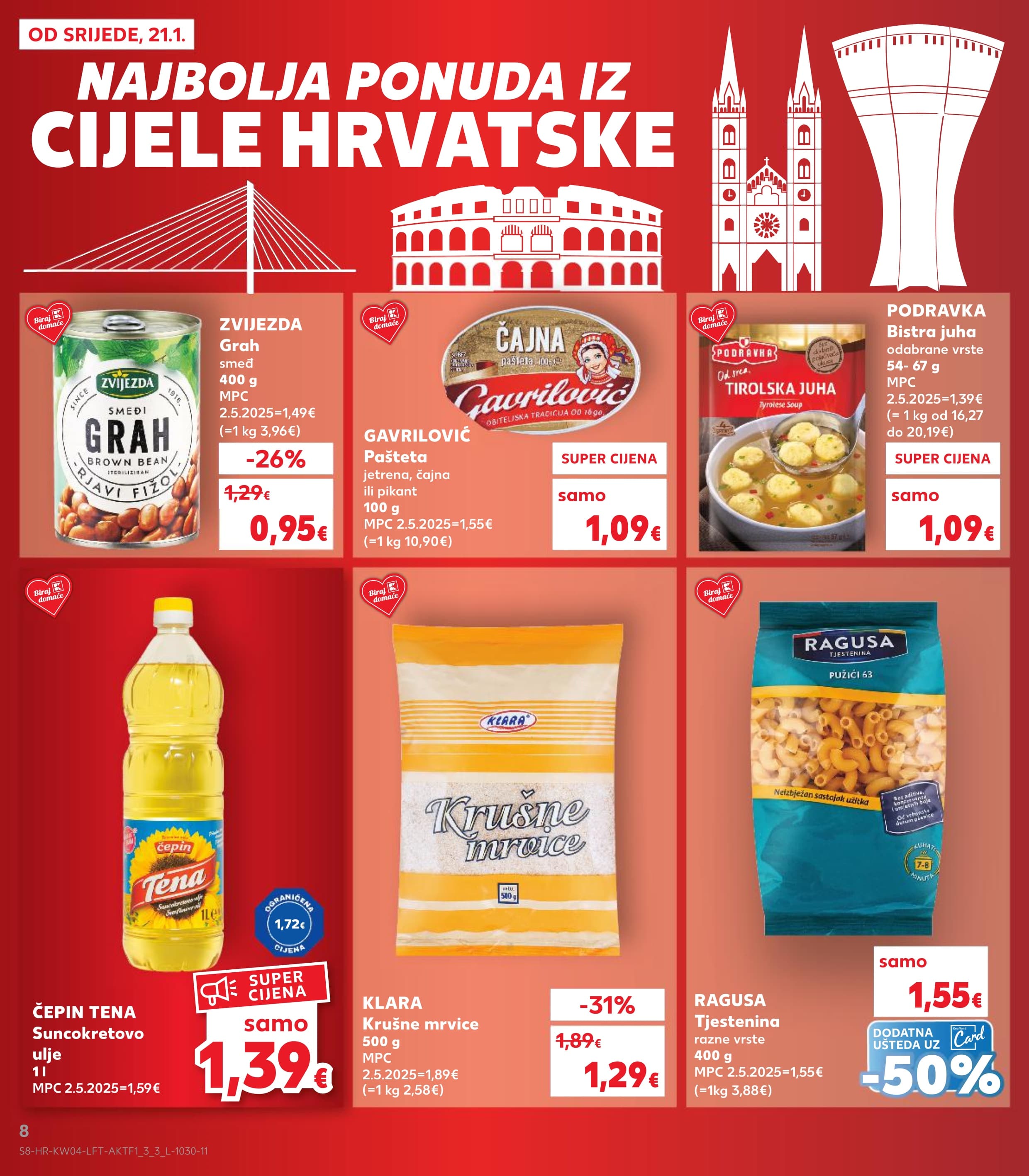 Stranica 8. Kaufland kataloga - Prehrana akcija