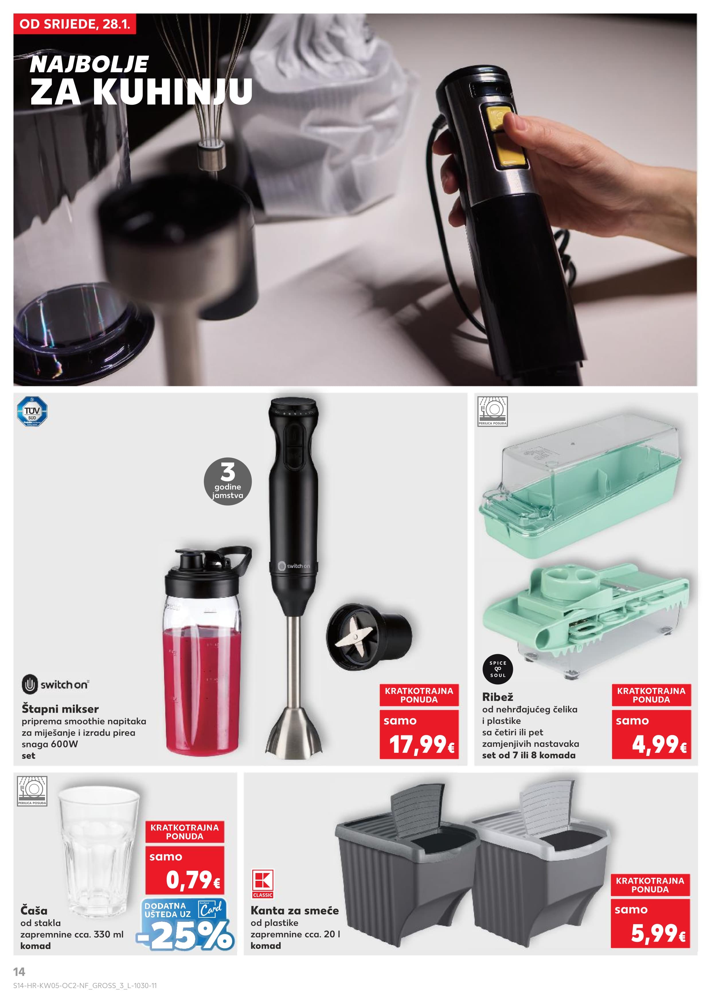 Stranica 14. Kaufland kataloga - Tjedna Akcija Neprehrana