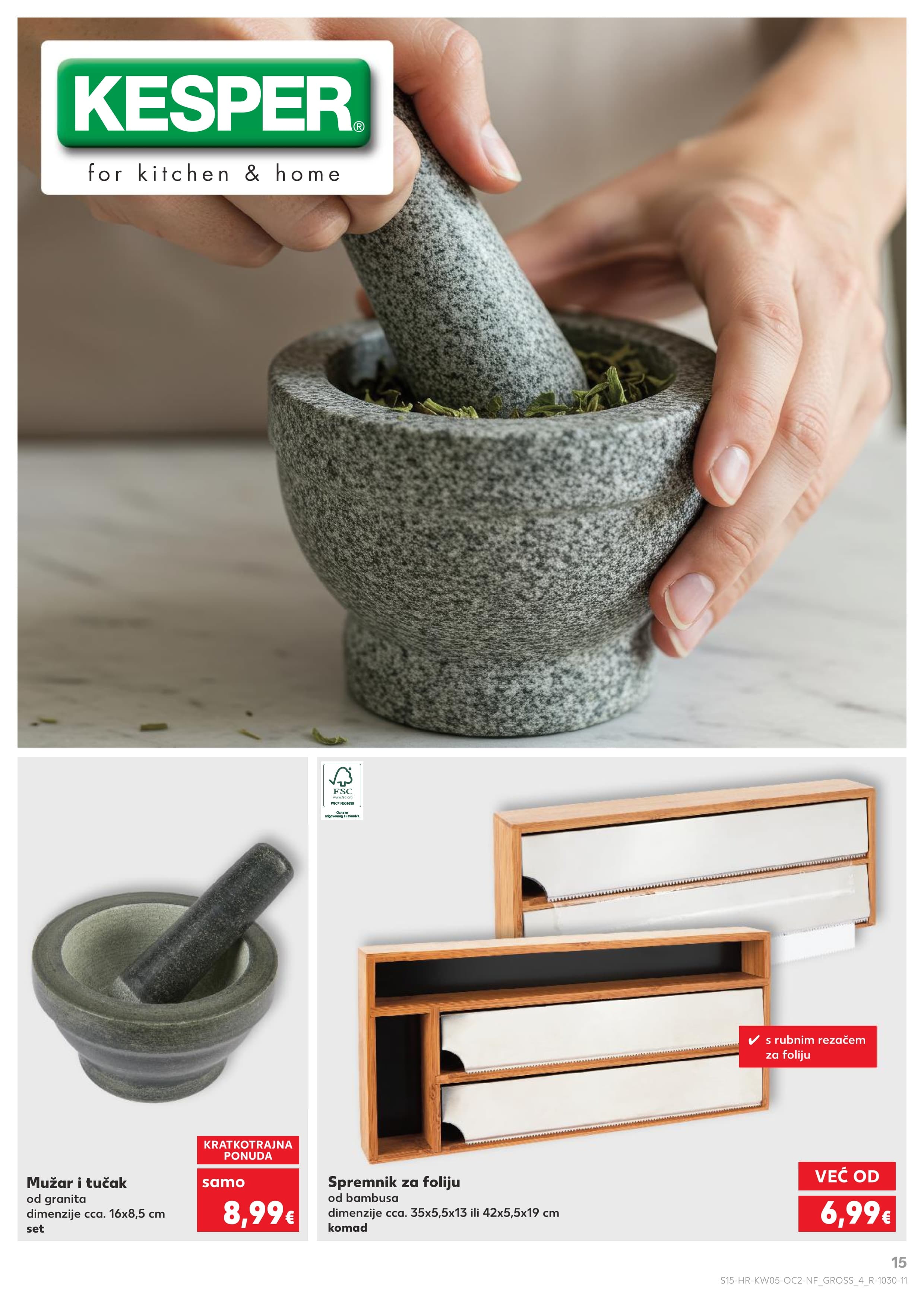 Stranica 15. Kaufland kataloga - Tjedna Akcija Neprehrana