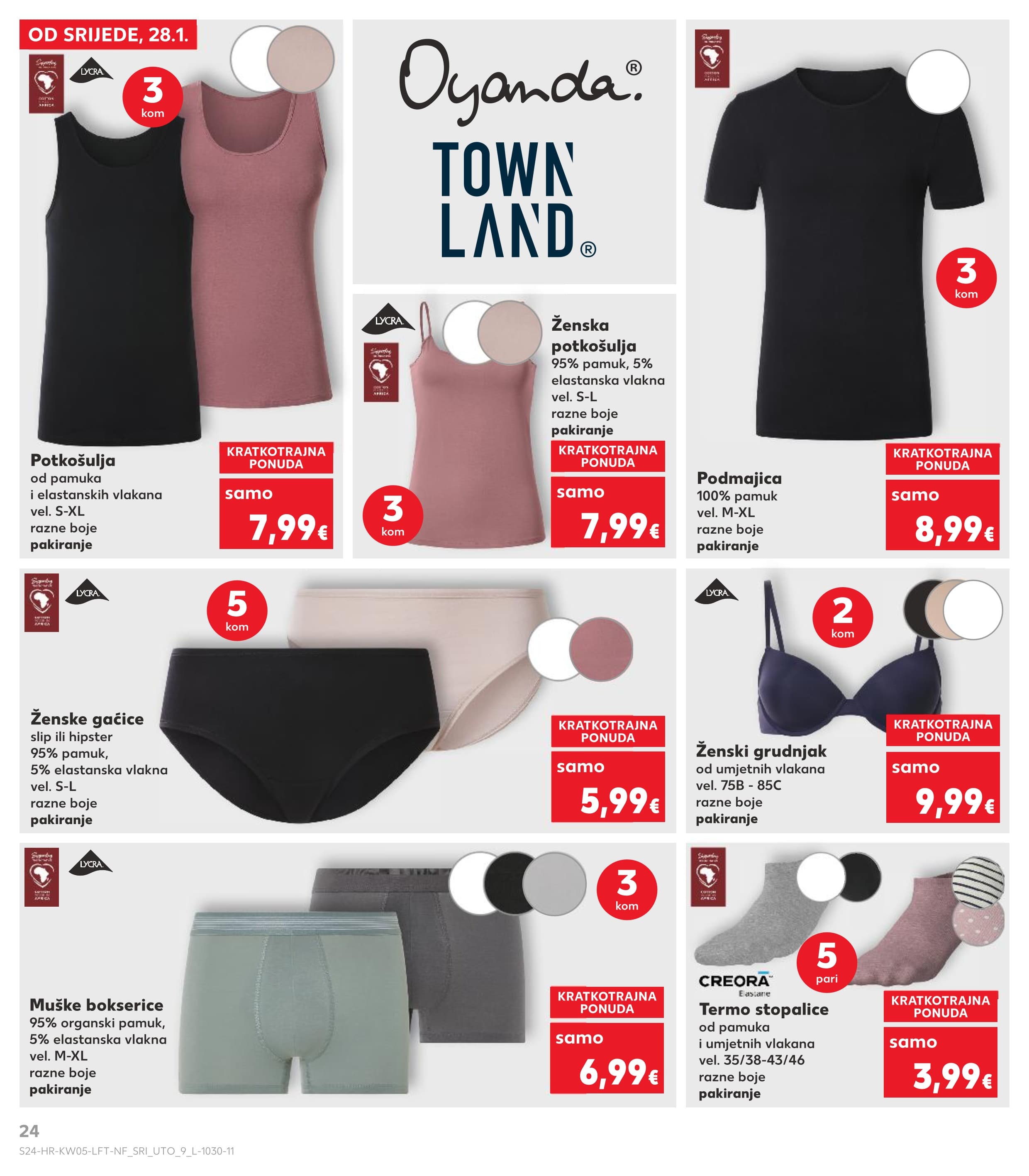 Stranica 24. Kaufland kataloga - Tjedna Akcija Prehrana