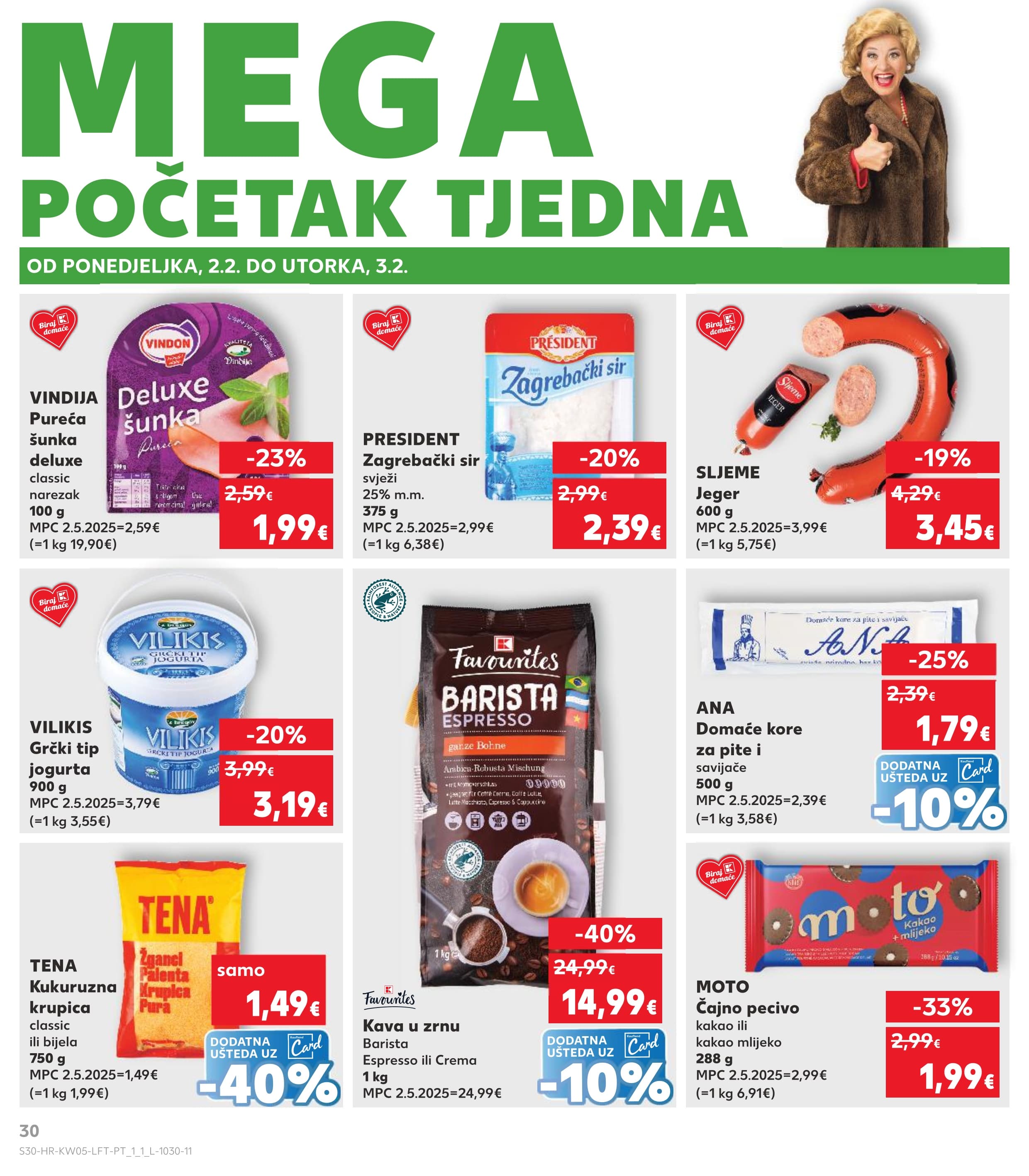 Stranica 30. Kaufland kataloga - Tjedna Akcija Prehrana