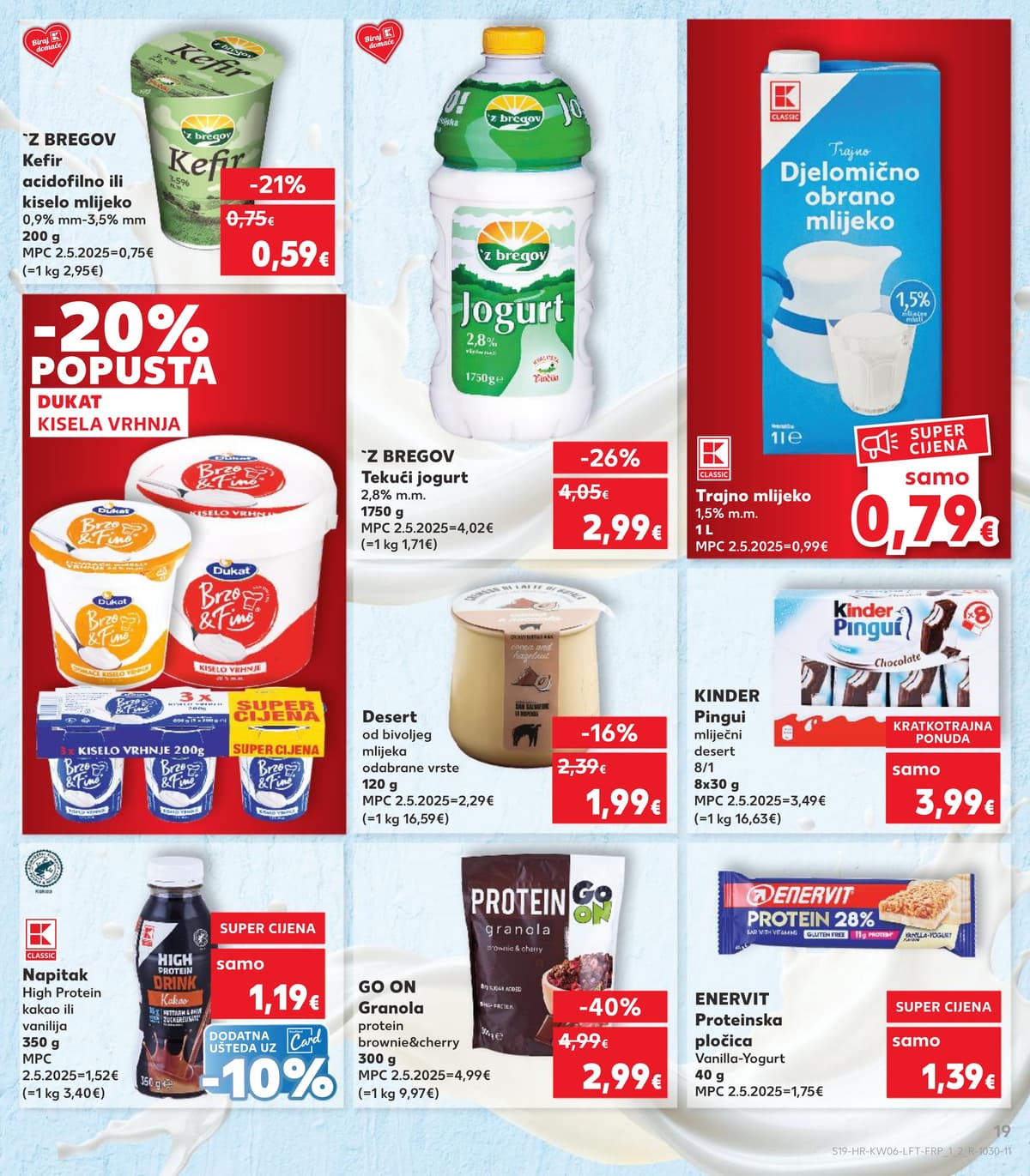 Stranica 19. Kaufland kataloga - Tjedna Akcija Prehrana od 14.02.2026.