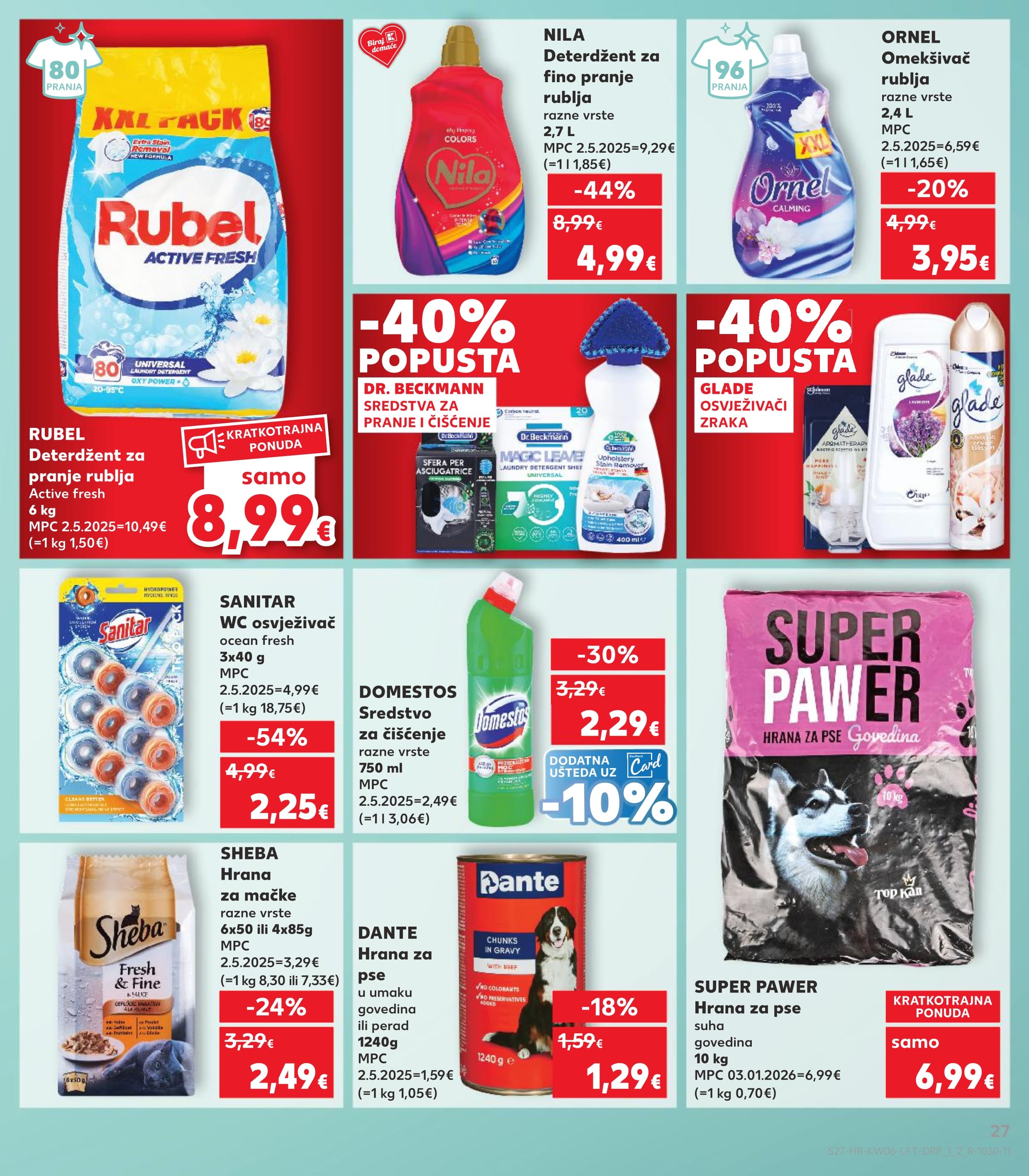 Stranica 27. Kaufland kataloga - Tjedna Akcija Prehrana