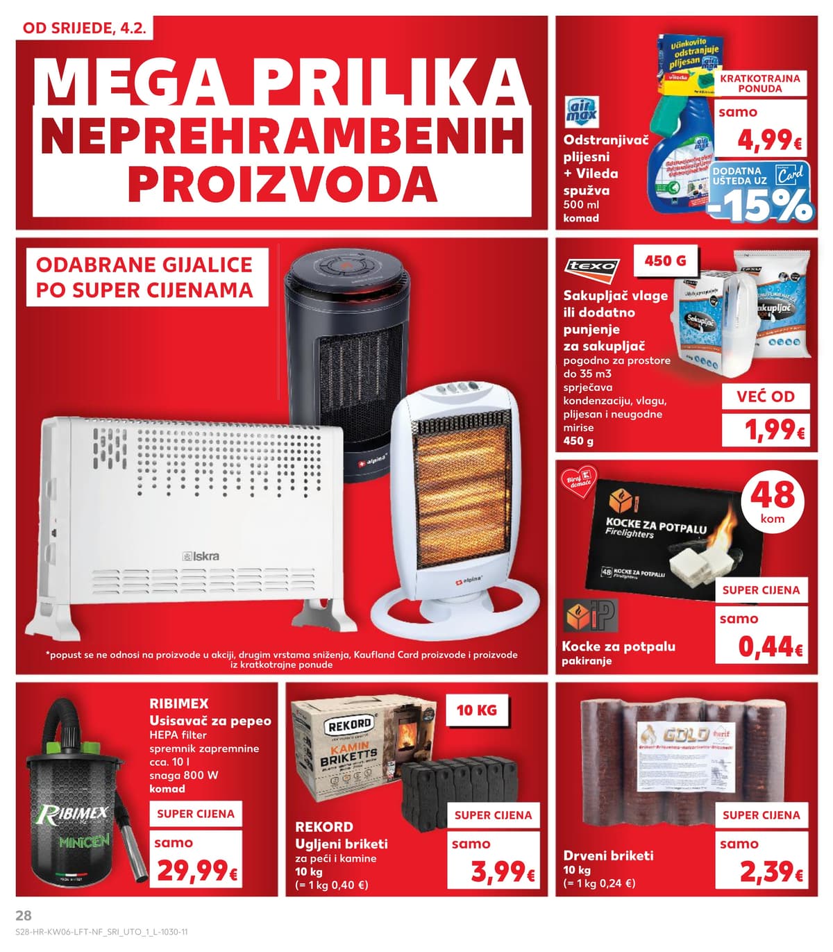 Stranica 28. Kaufland kataloga - Tjedna Akcija Prehrana od 14.02.2026.