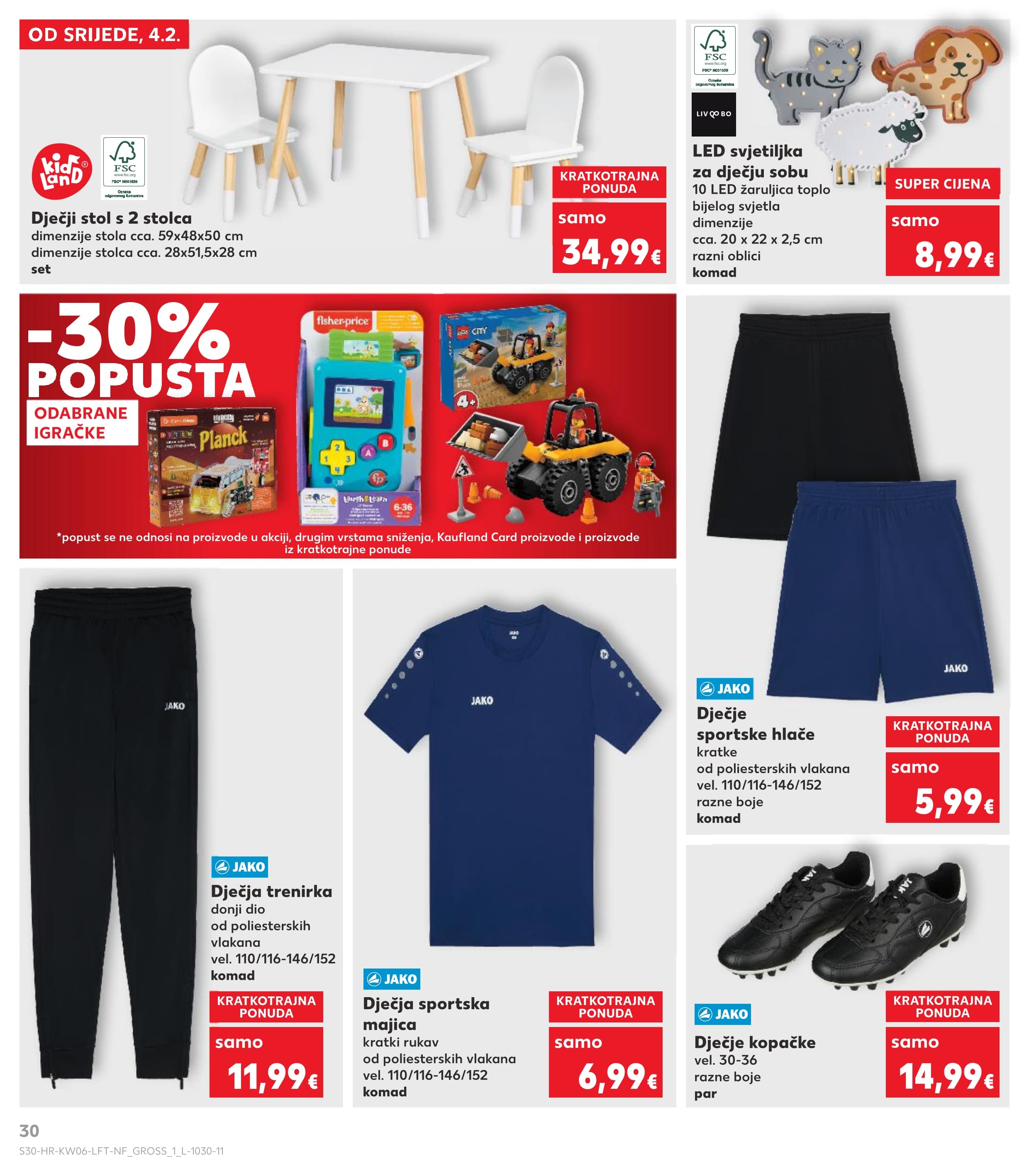 Stranica 30. Kaufland kataloga - Tjedna Akcija Prehrana